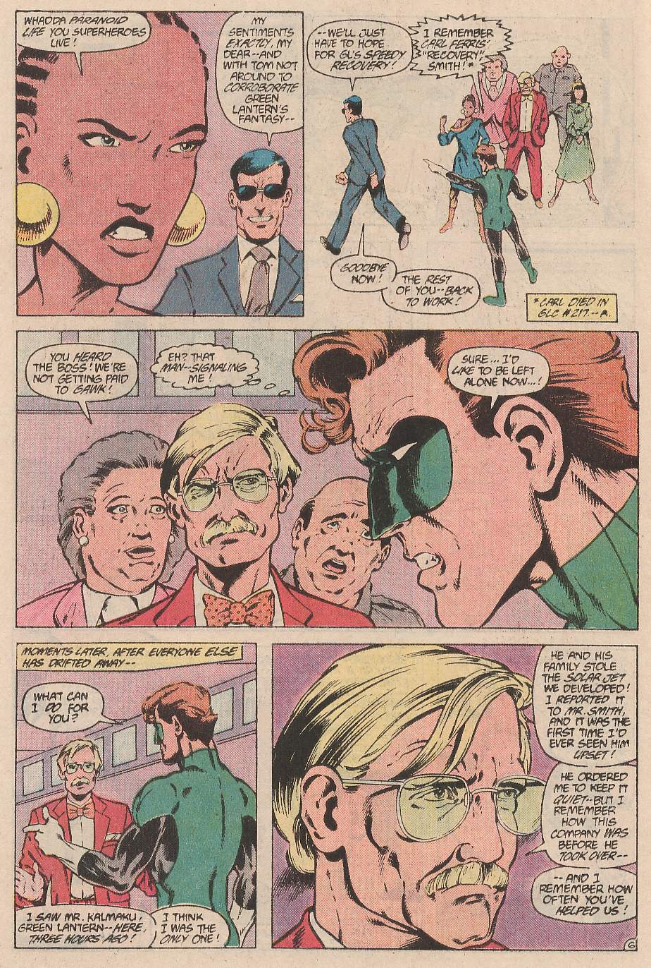Read online The Green Lantern Corps comic -  Issue #220 - 7