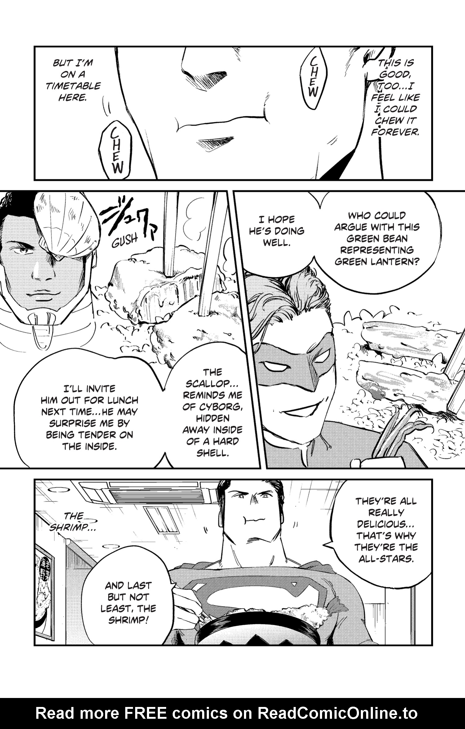 Read online Superman vs. Meshi comic -  Issue #3 - 15