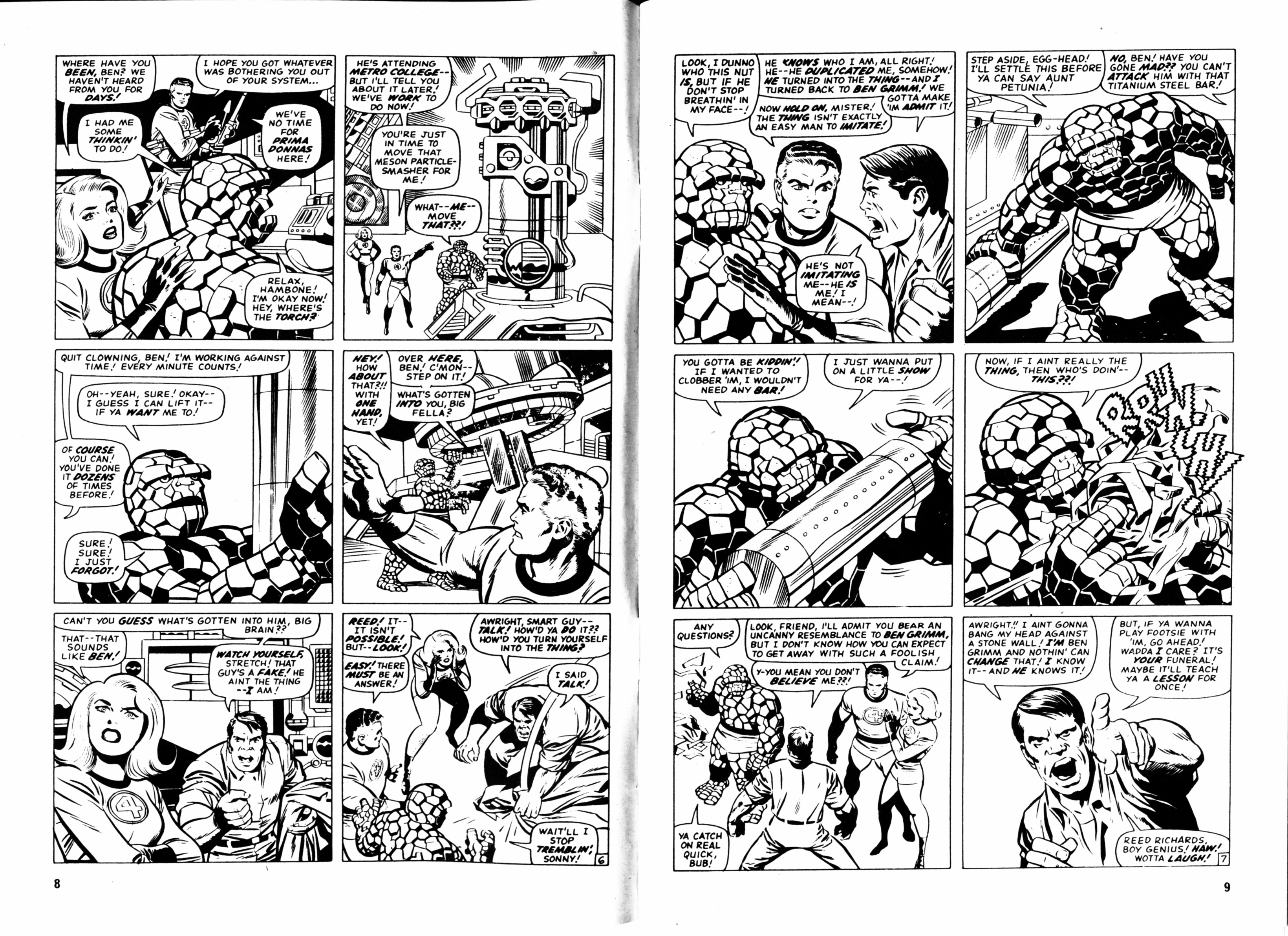 Read online Fantastic Four Pocket Book comic -  Issue #5 - 6