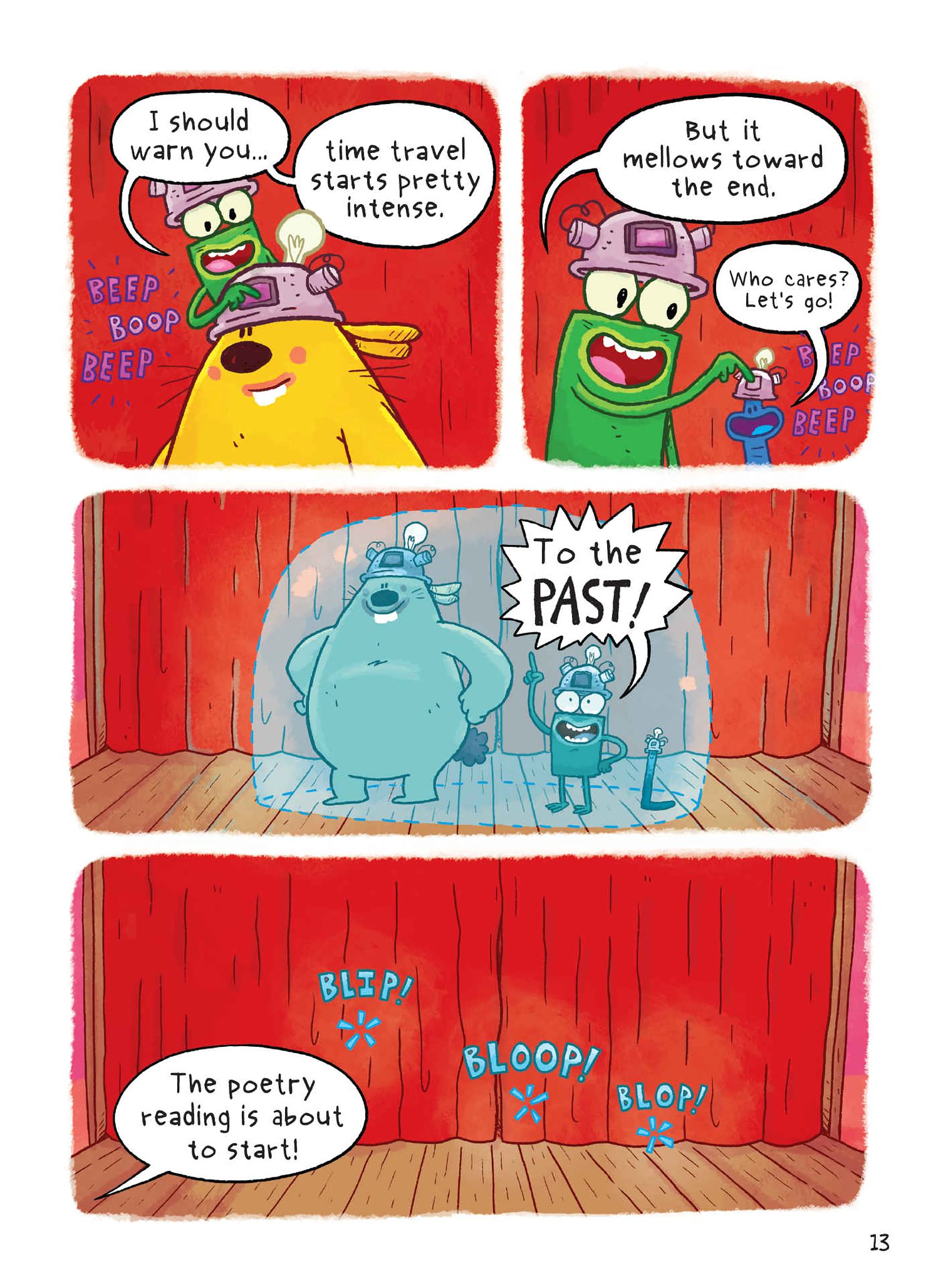 Read online Blue, Barry & Pancakes comic -  Issue # TPB 5 - 16