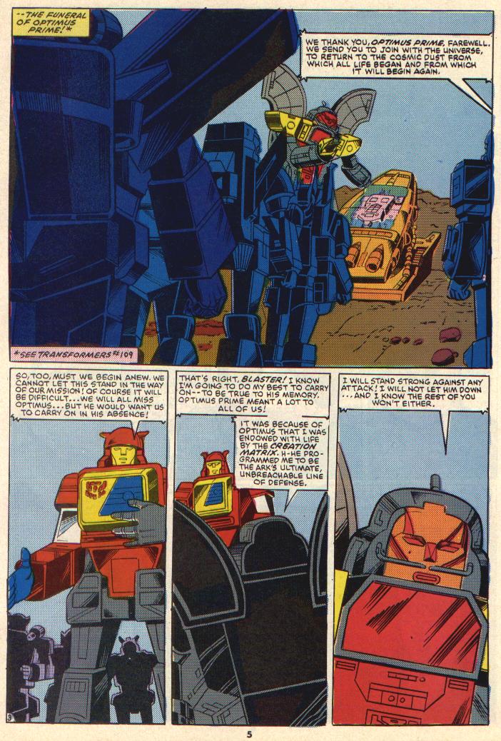 Read online The Transformers (UK) comic -  Issue #274 - 4