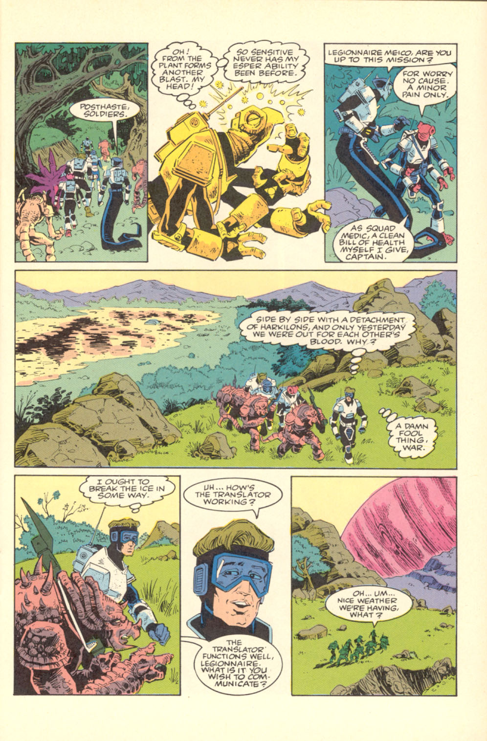 Read online Alien Legion comic -  Issue #10 - 9