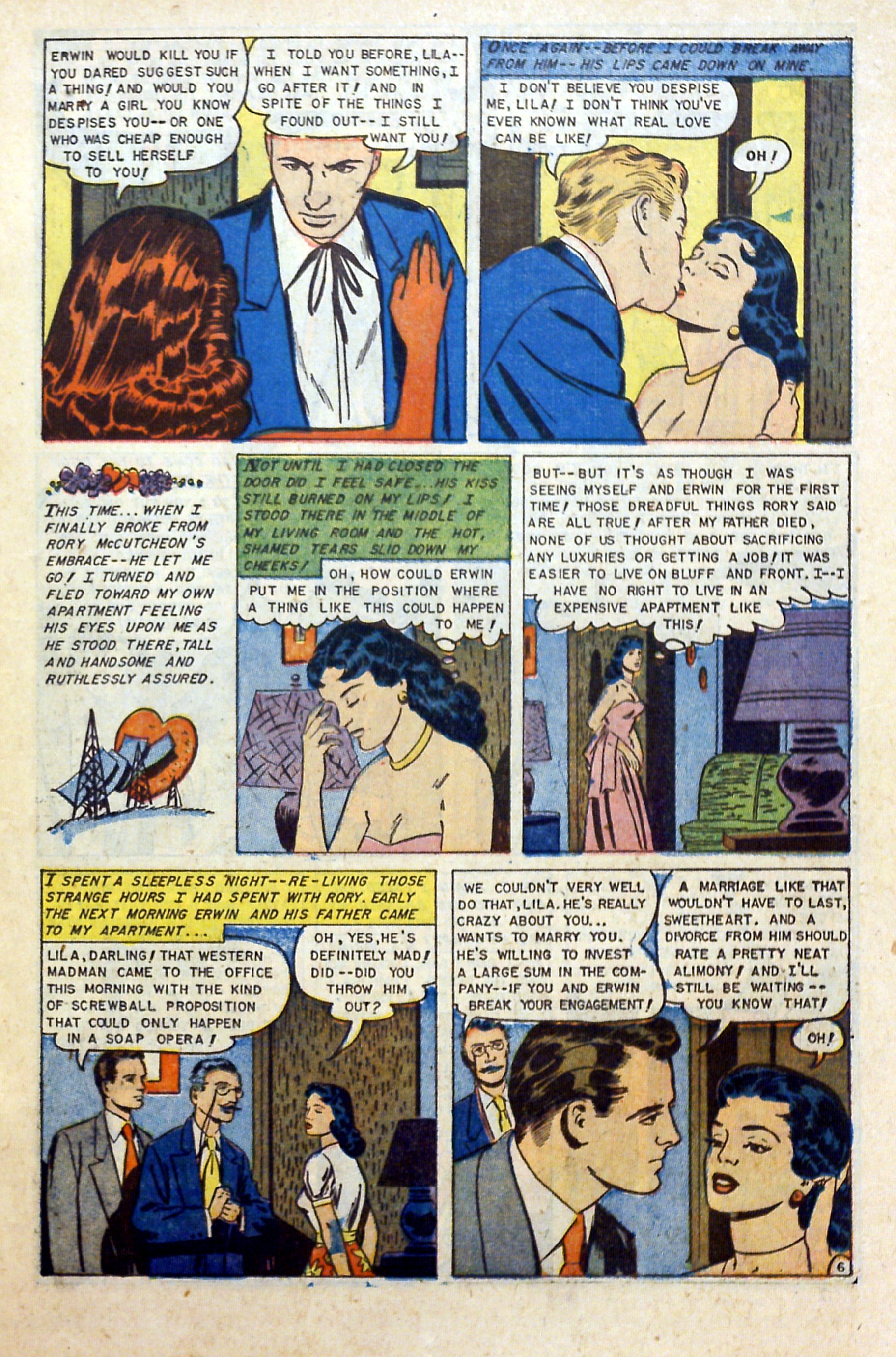 Read online Glamorous Romances comic -  Issue #68 - 15