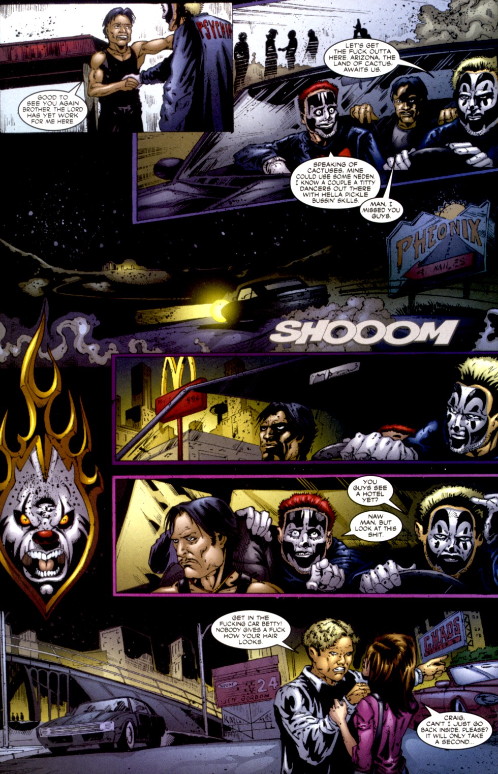 Read online Insane Clown Posse: The Pendulum comic -  Issue #8 - 15
