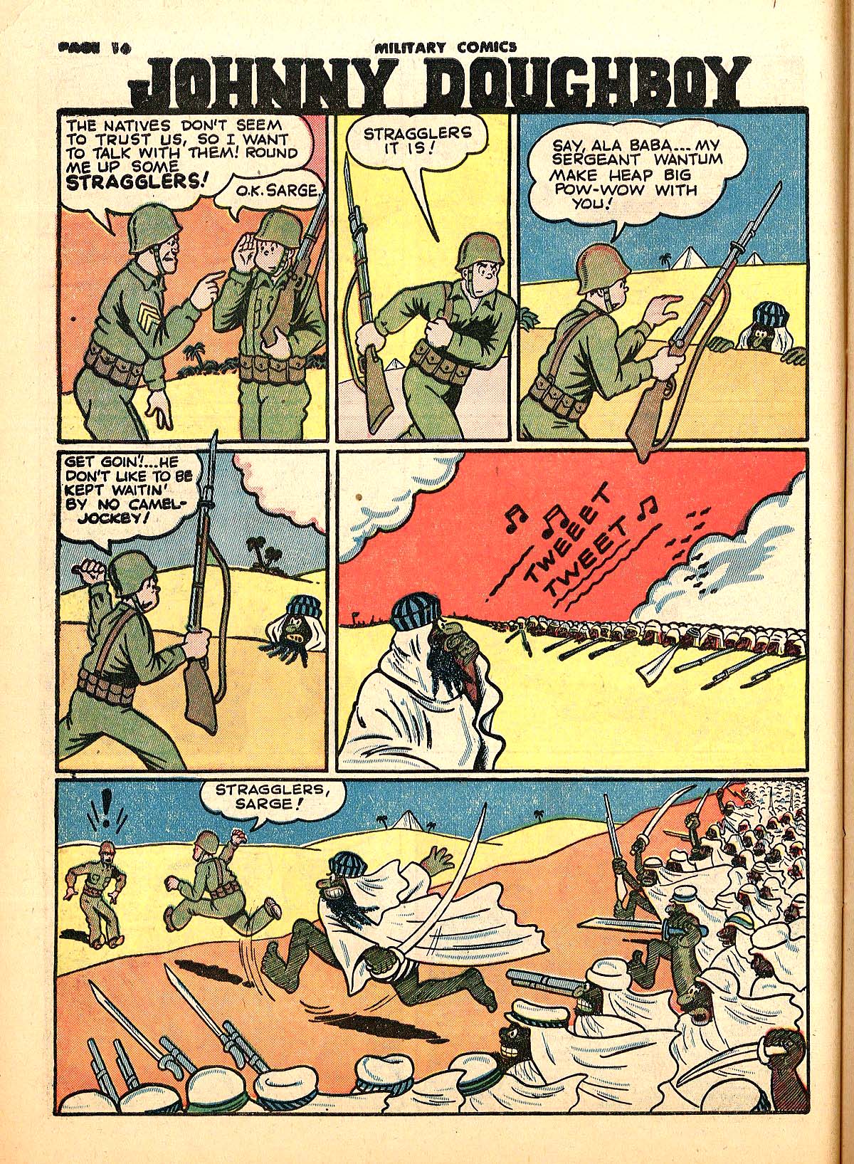 Read online Military Comics comic -  Issue #18 - 18