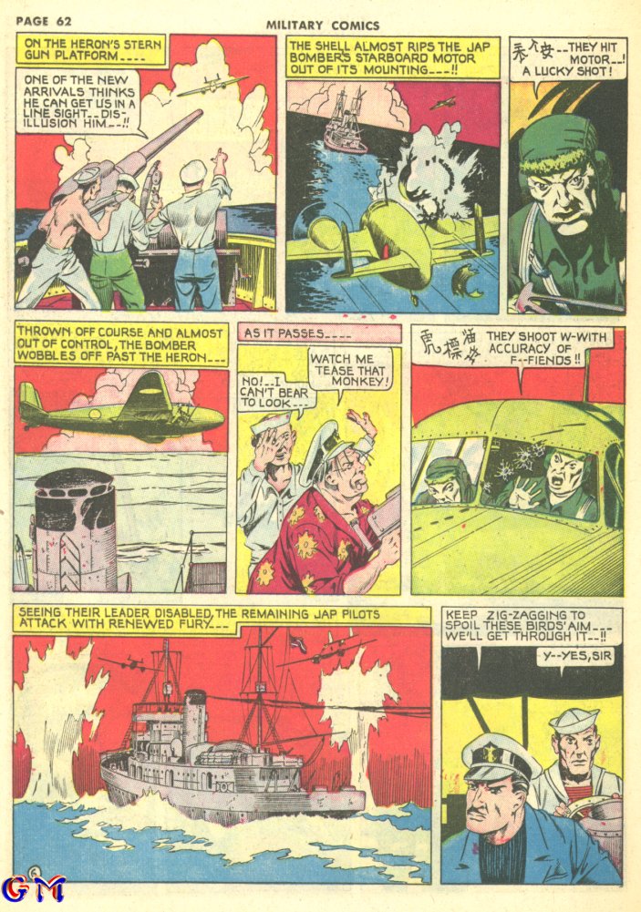 Read online Military Comics comic -  Issue #10 - 64
