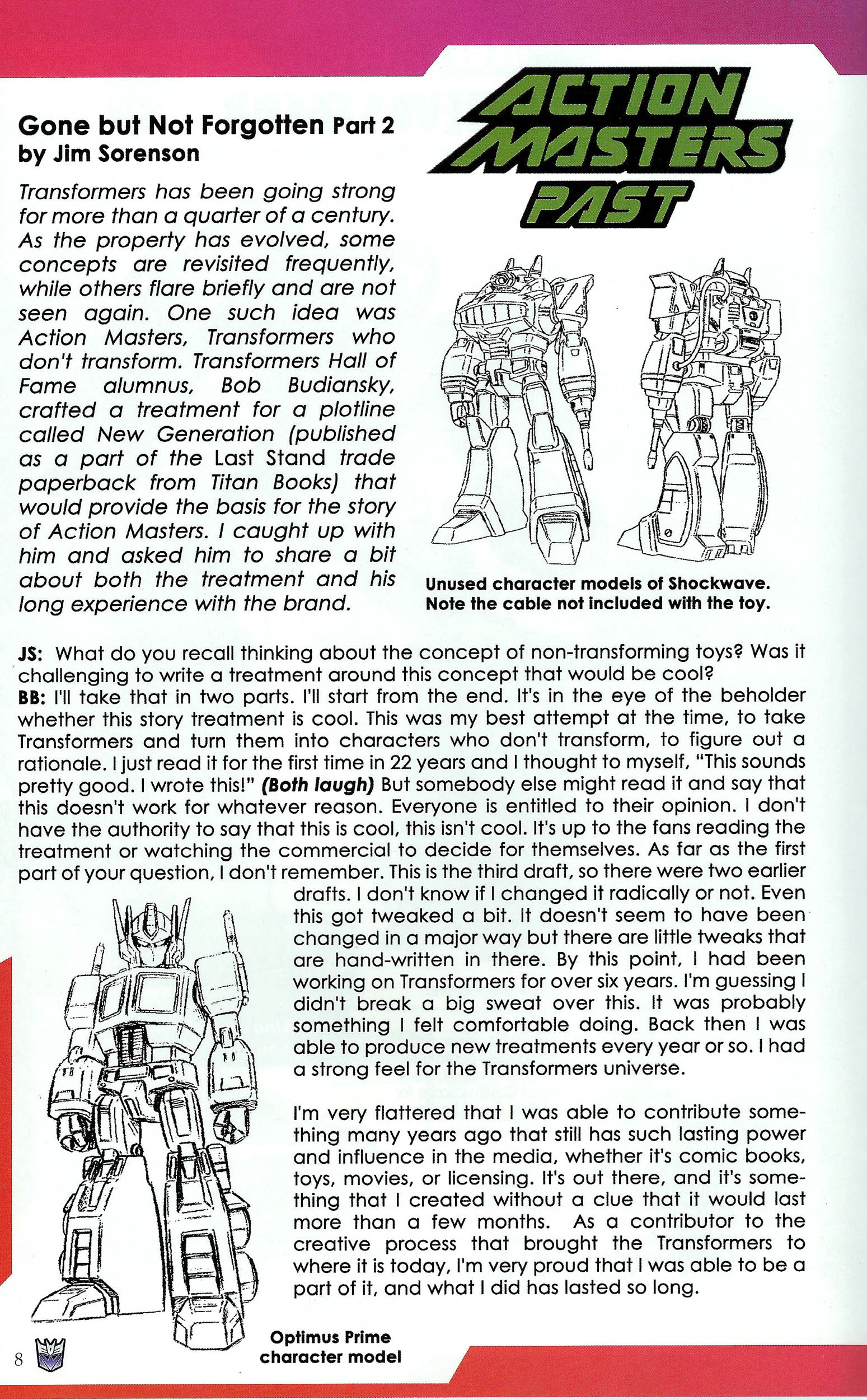 Read online Transformers: Collectors' Club comic -  Issue #42 - 8