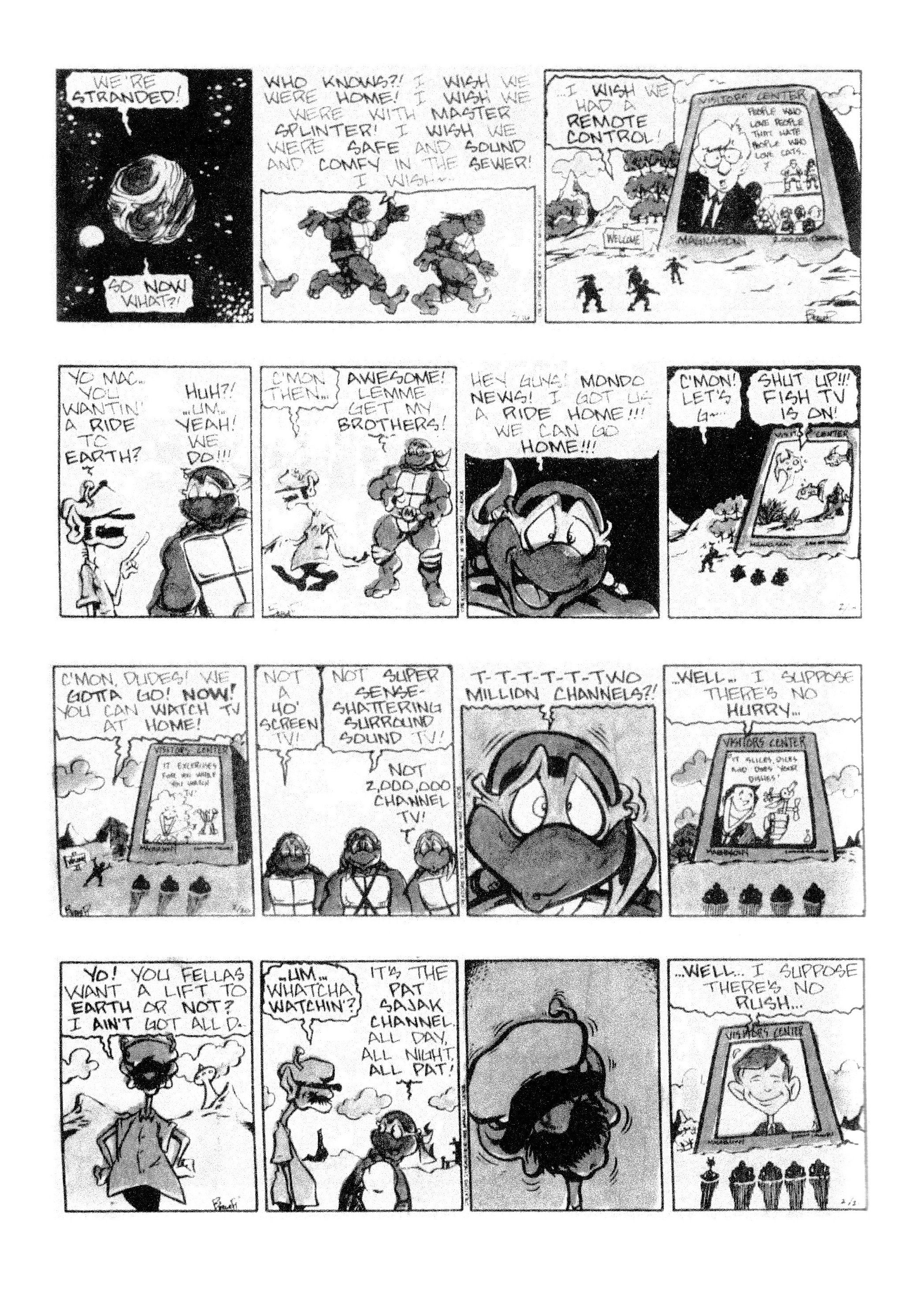 Read online Teenage Mutant Ninja Turtles: Complete Newspaper Daily Comic Strip Collection comic -  Issue # TPB 3 (Part 1) - 78