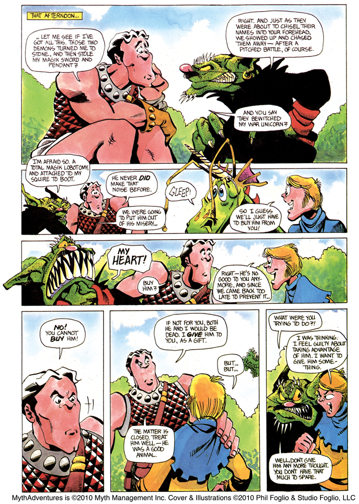 Read online Myth Adventures! comic -  Issue # TPB (Part 2) - 65