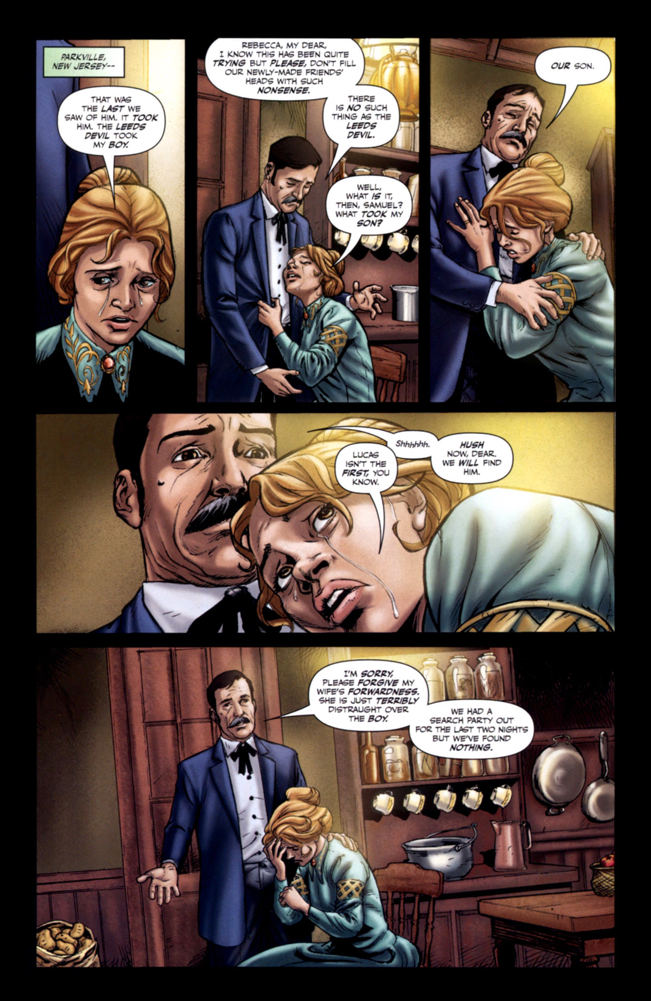 Read online Salem's Daughter comic -  Issue #4 - 4