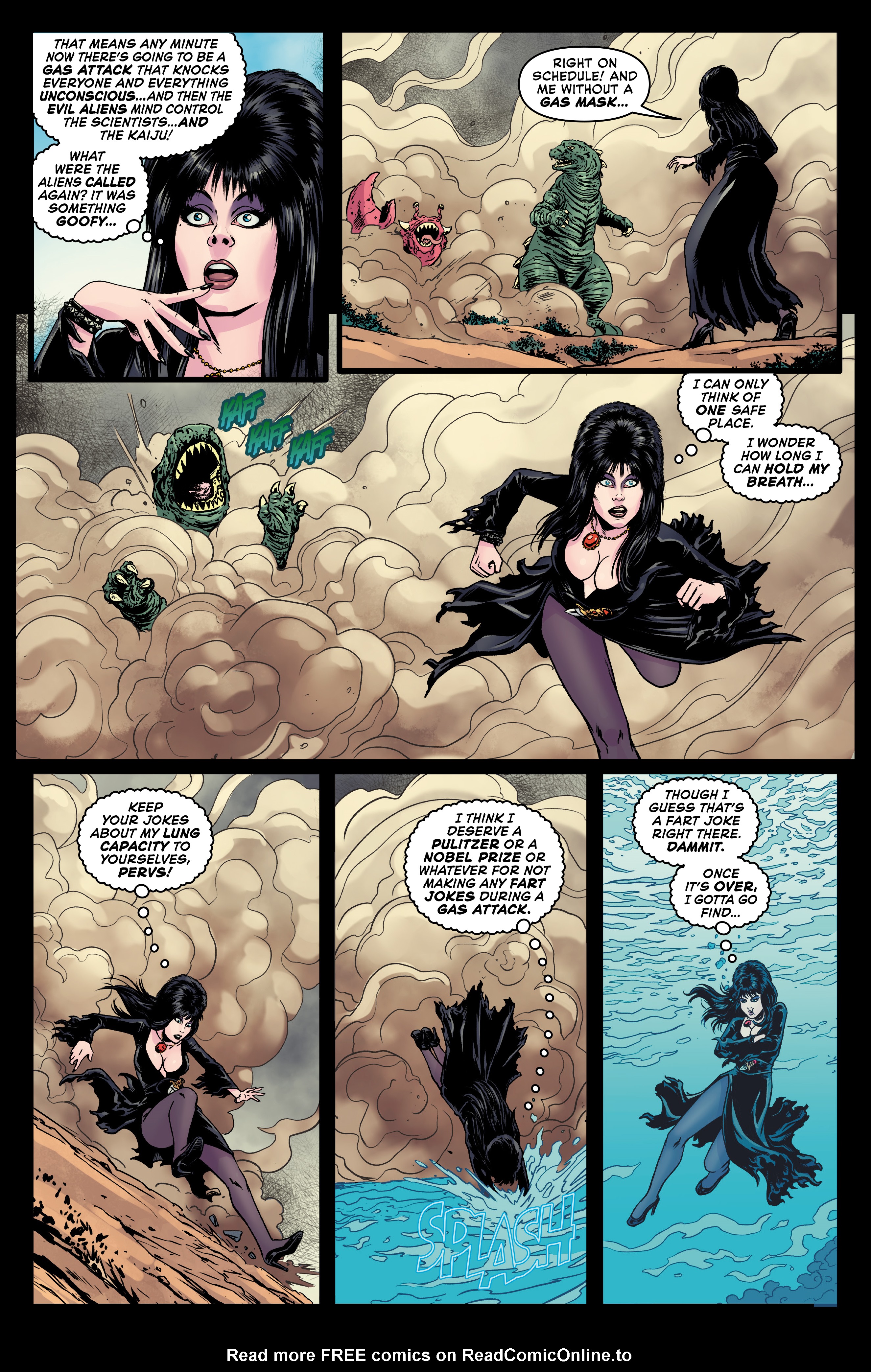 Read online Elvira in Monsterland comic -  Issue #4 - 10