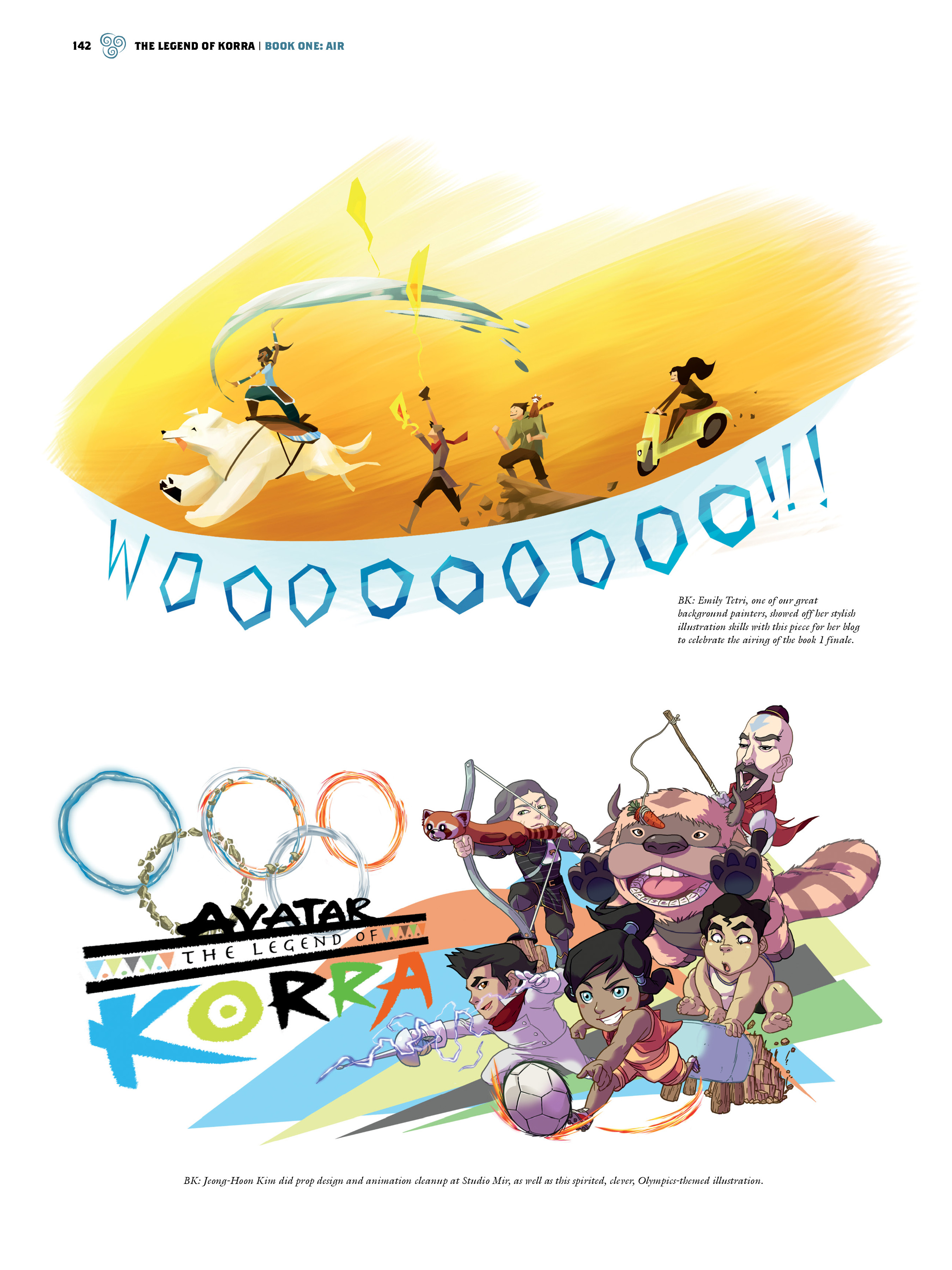 Read online The Legend of Korra: The Art of the Animated Series comic -  Issue # TPB 1 - 127