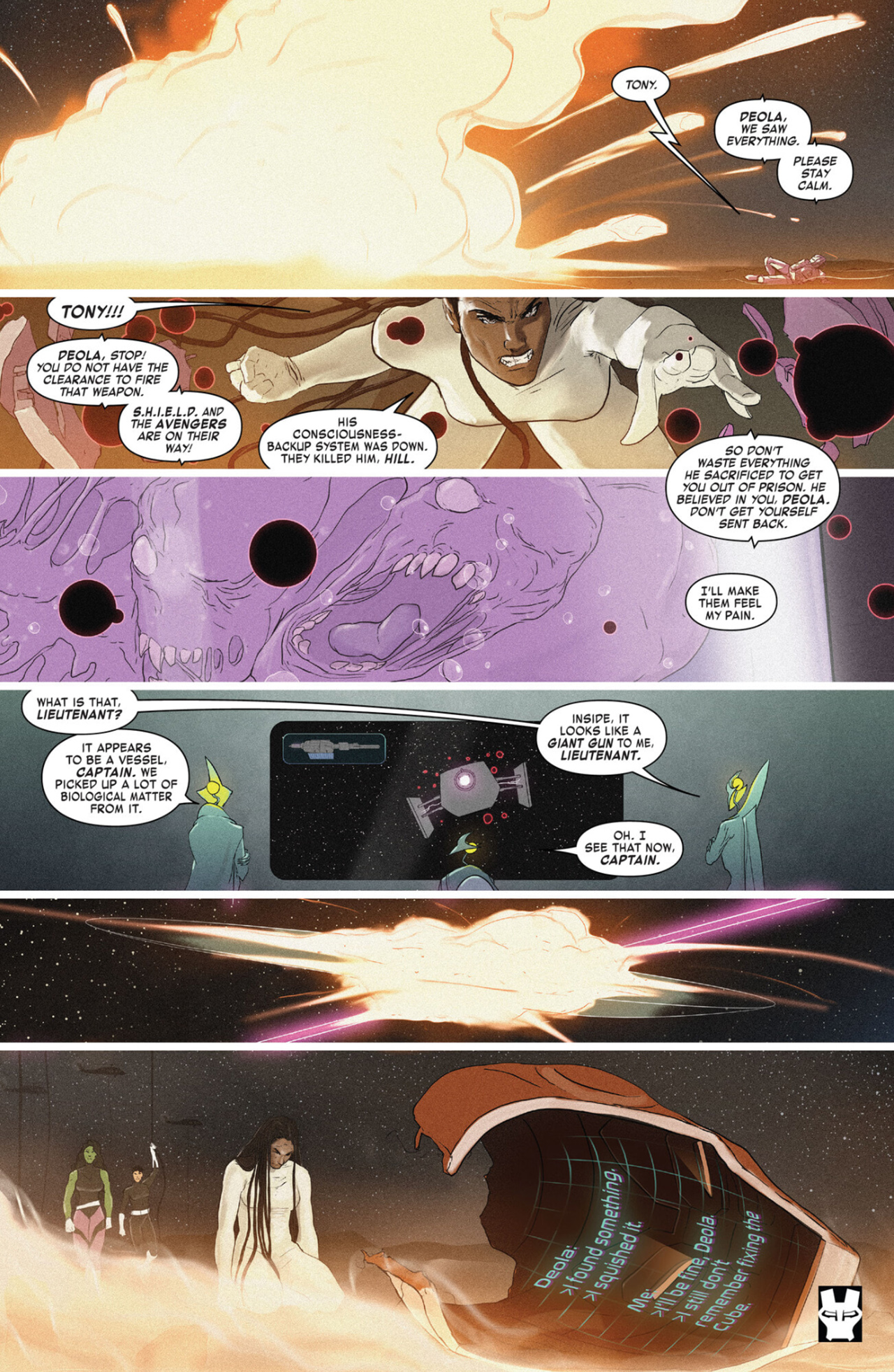 Read online I Am Iron Man comic -  Issue #5 - 22