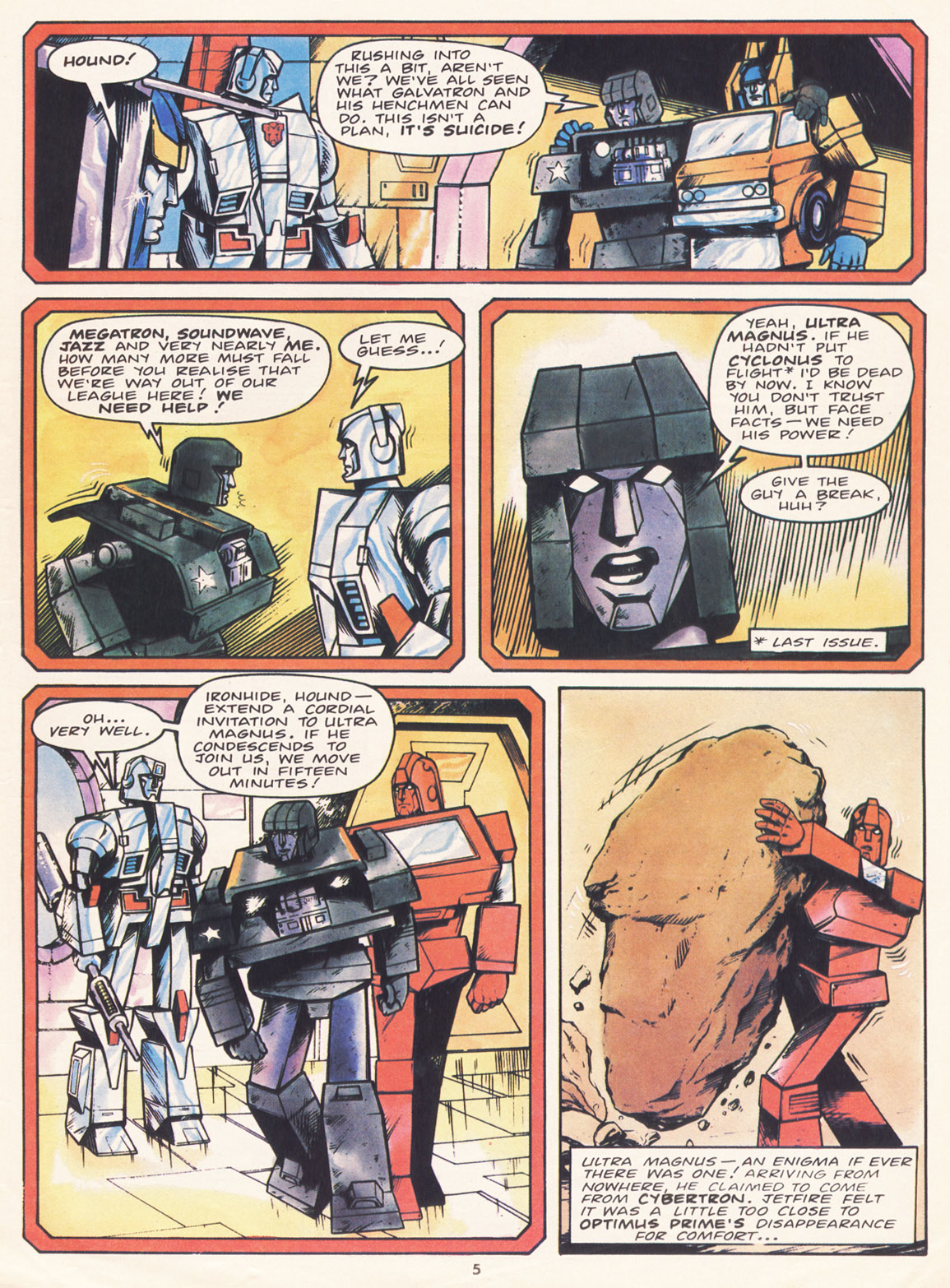 Read online The Transformers (UK) comic -  Issue #81 - 5