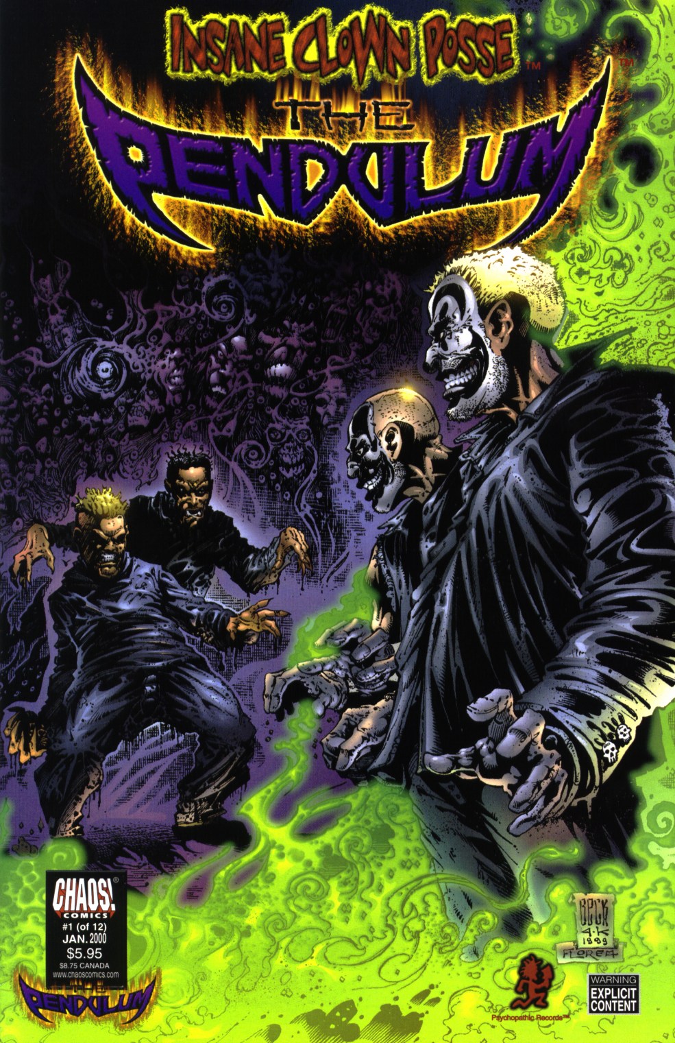 Read online Insane Clown Posse: The Pendulum comic -  Issue #1 - 2