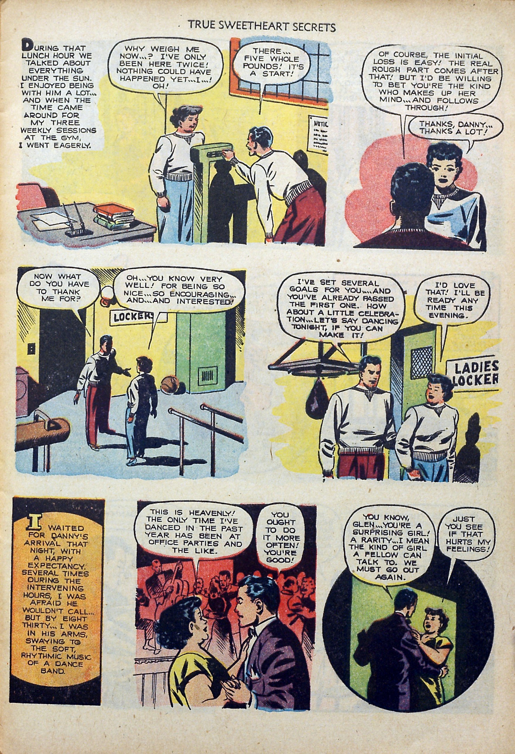Read online True Sweetheart Secrets comic -  Issue #8 - 5