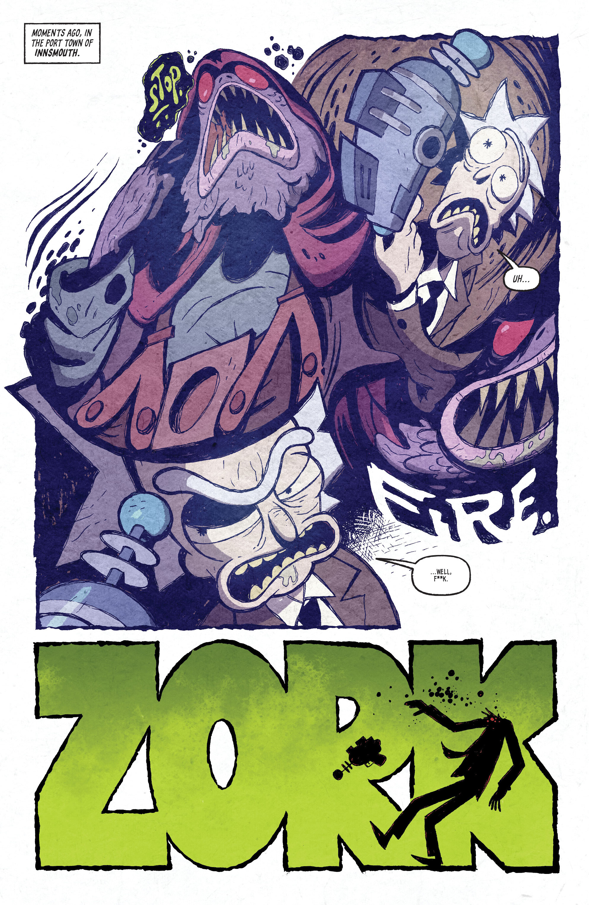 Read online Rick and Morty: vs. Cthulhu comic -  Issue # TPB - 55