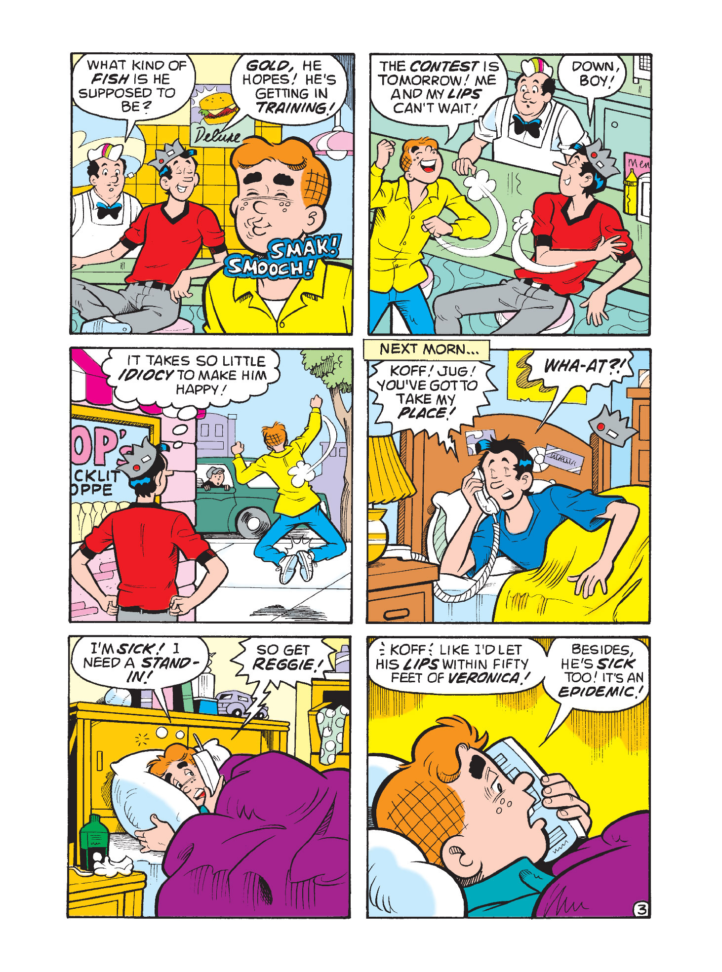 Read online Archie's Funhouse Double Digest comic -  Issue #9 - 96