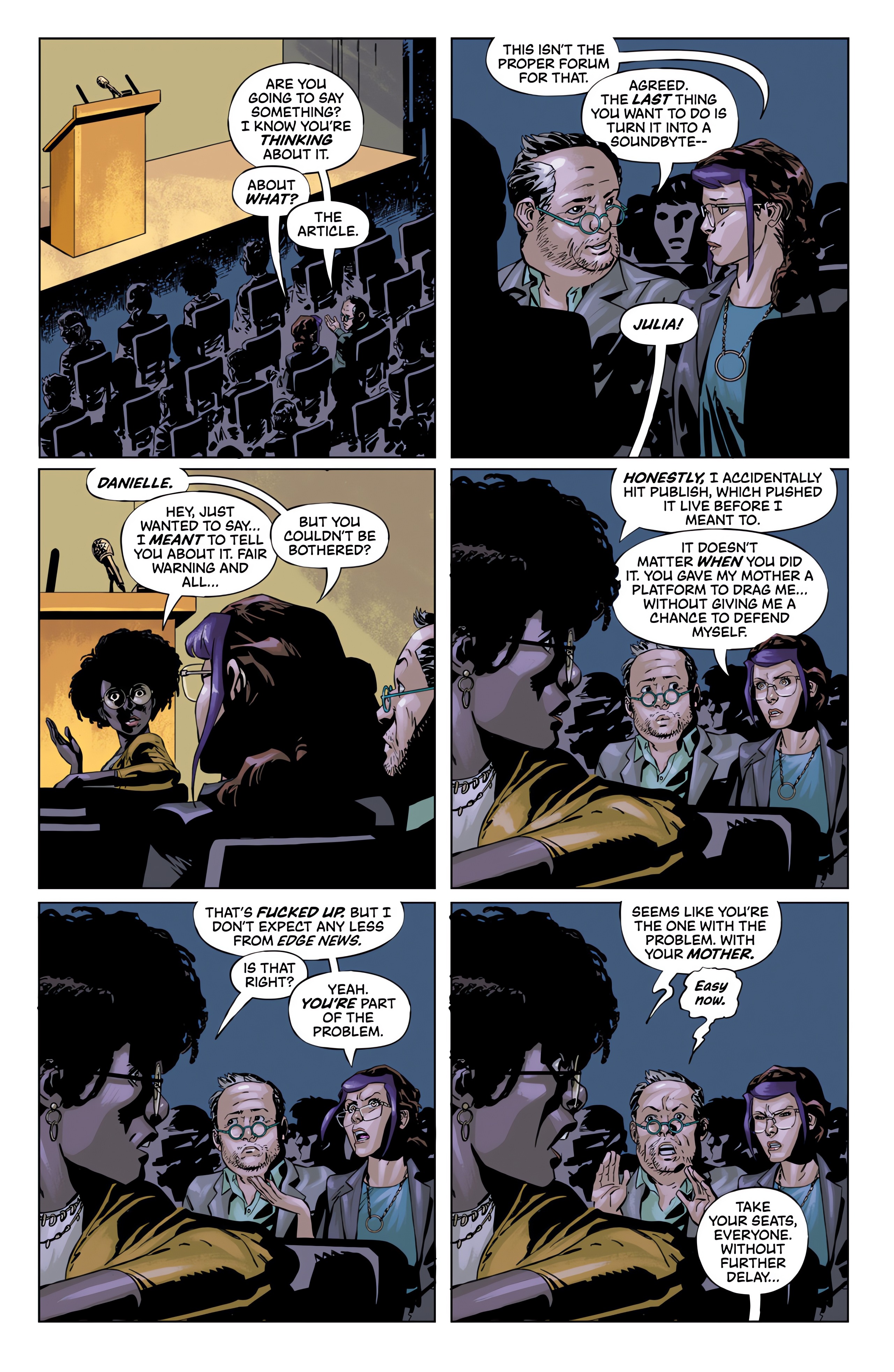 Read online No/One comic -  Issue #4 - 7