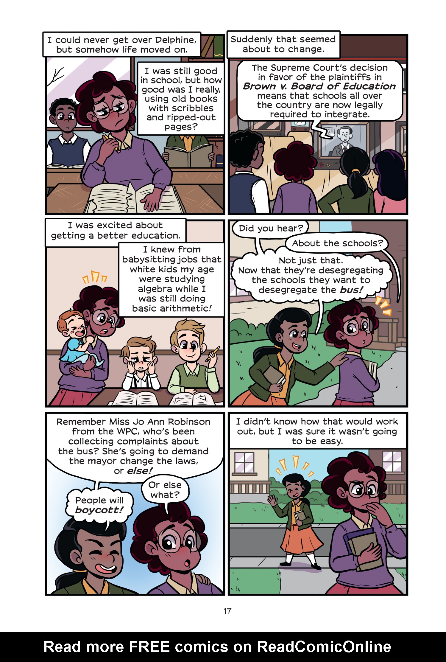 Read online History Comics comic -  Issue # Rosa Parks & Claudette Colvin - Civil Rights Heroes - 23