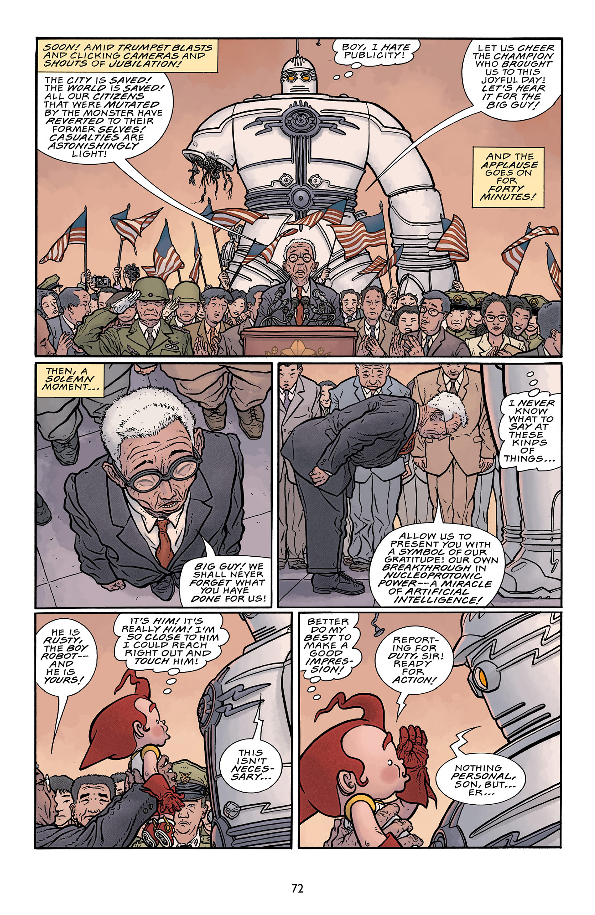 Read online The Big Guy and Rusty the Boy Robot (2023) comic -  Issue # TPB - 64