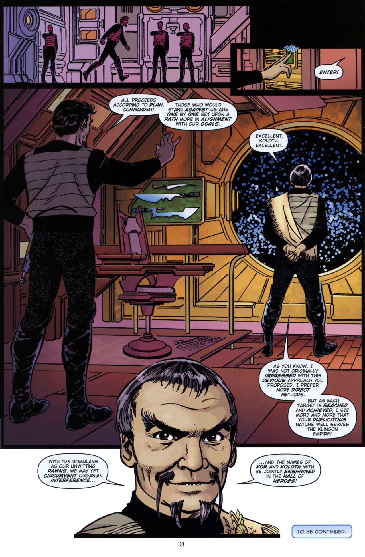 Read online Star Trek: Romulans - The Hollow Crown comic -  Issue #1 - 22