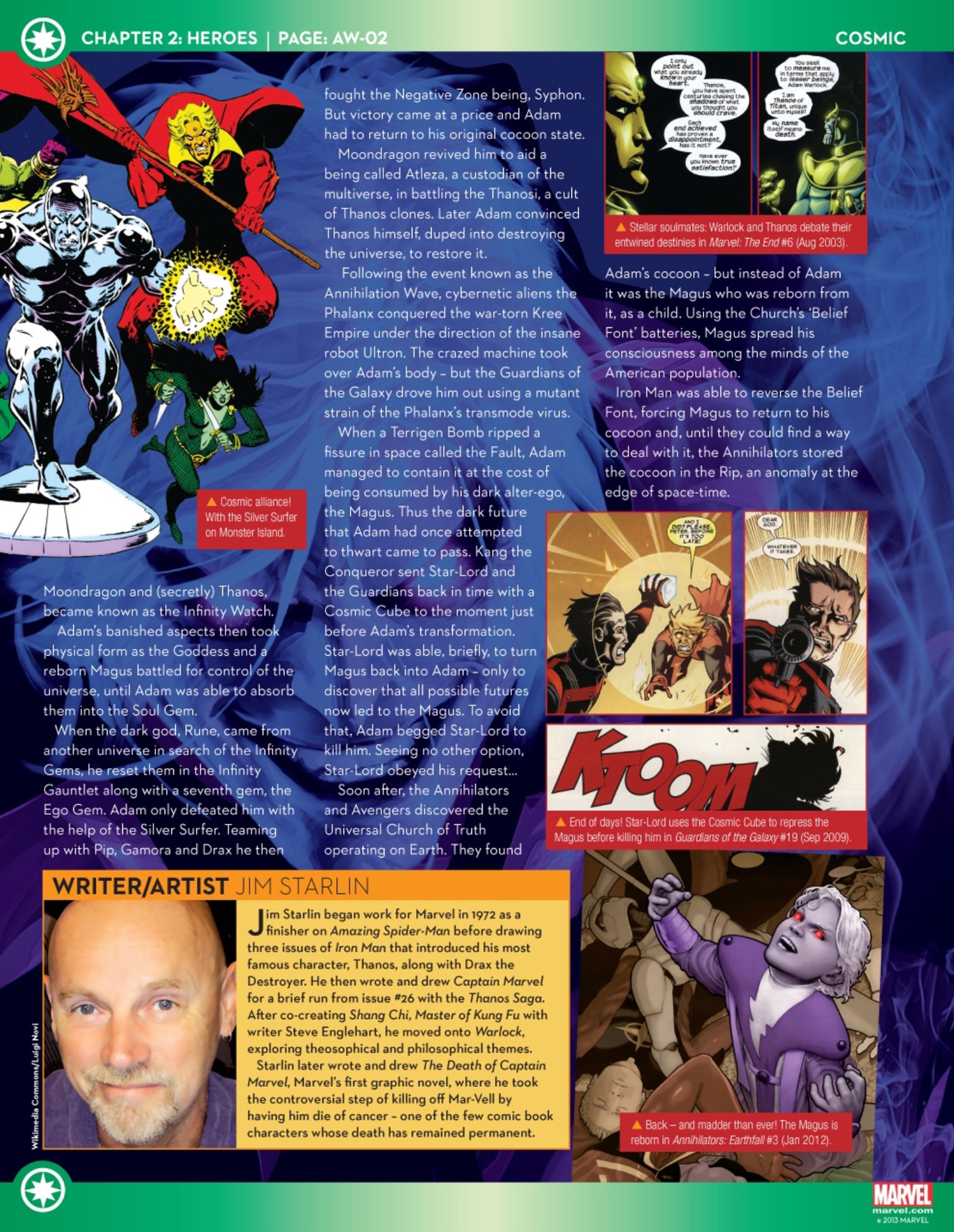 Read online Marvel Fact Files comic -  Issue #31 - 13