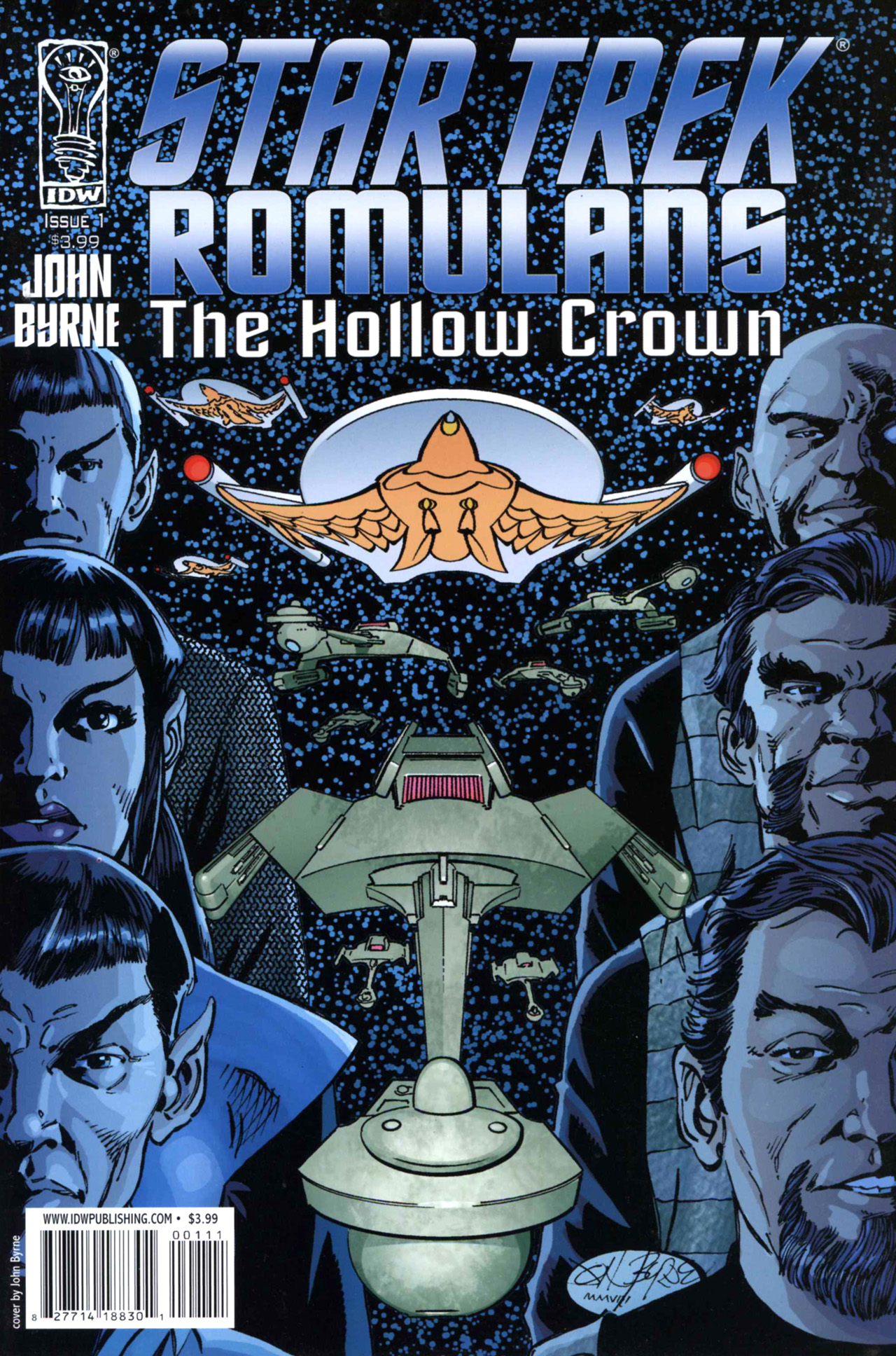 Read online Star Trek: Romulans - The Hollow Crown comic -  Issue #1 - 1