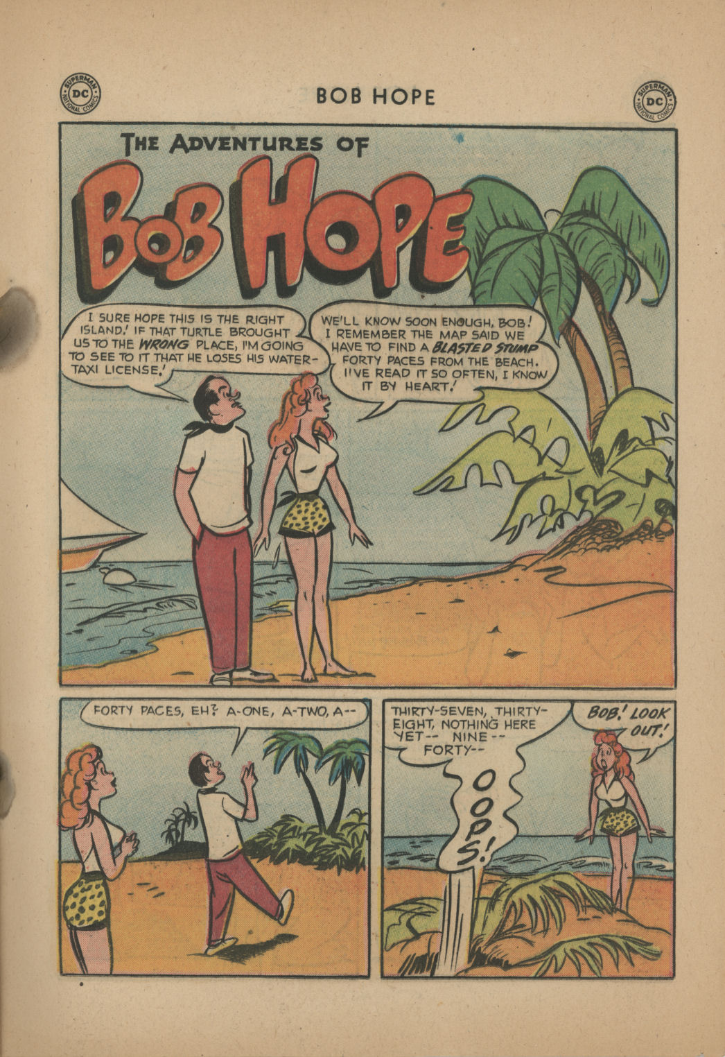 Read online The Adventures of Bob Hope comic -  Issue #45 - 13
