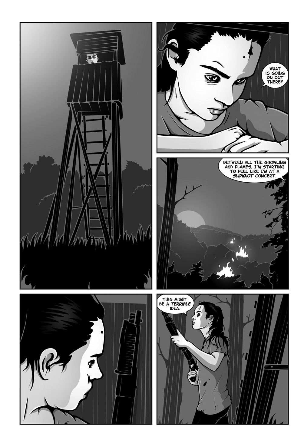 Read online Hollow Girl comic -  Issue #8 - 47
