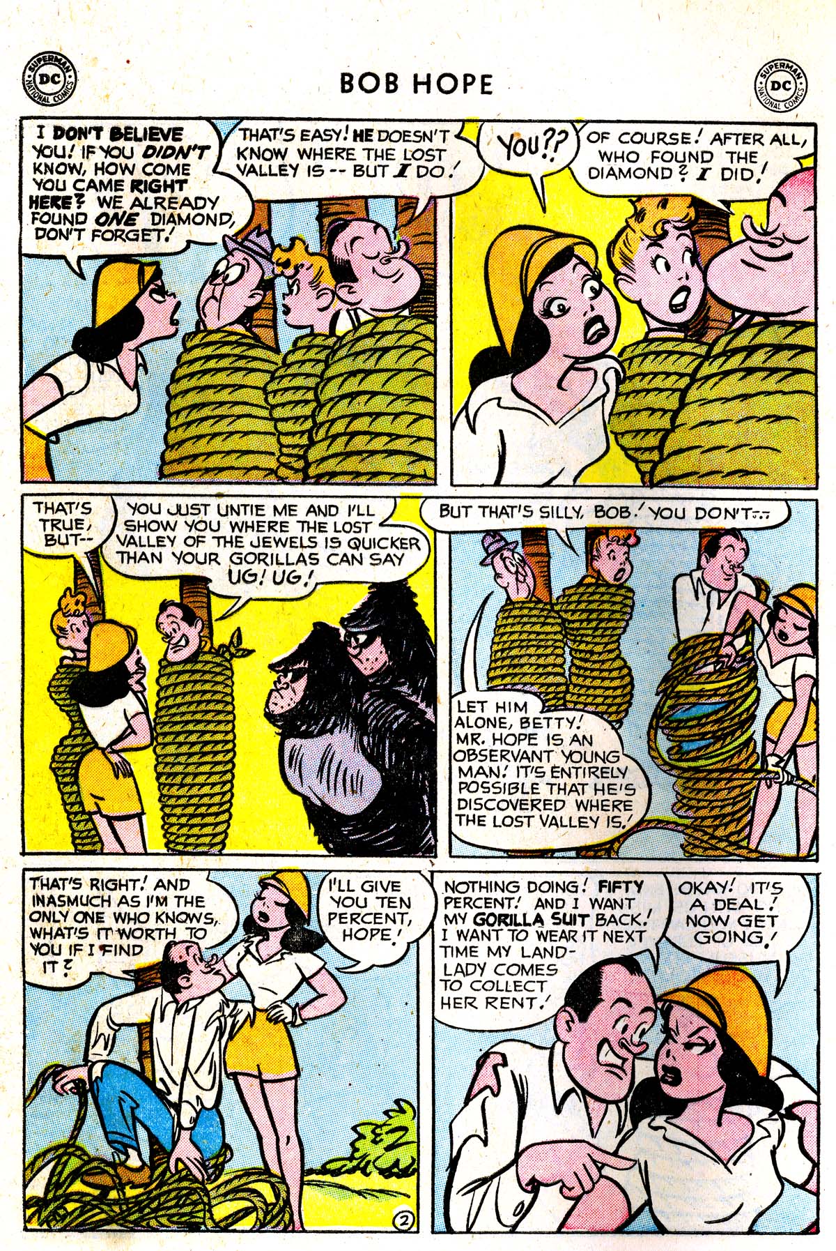 Read online The Adventures of Bob Hope comic -  Issue #33 - 28