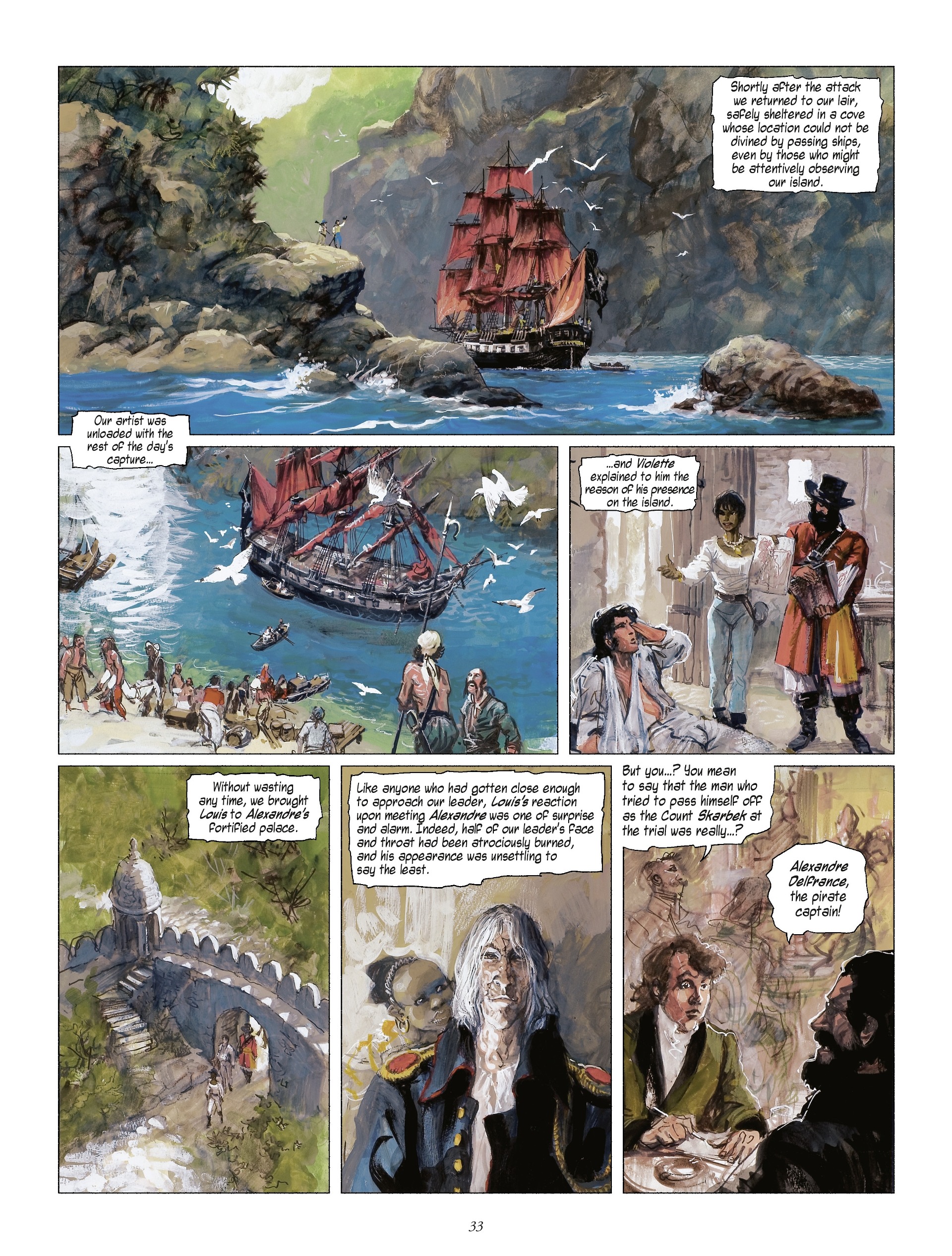 Read online The Revenge of Count Skarbek comic -  Issue #2 - 35