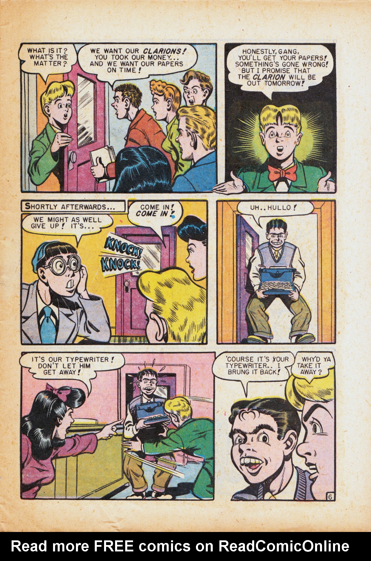 Read online Junior (1947) comic -  Issue #9 - 7