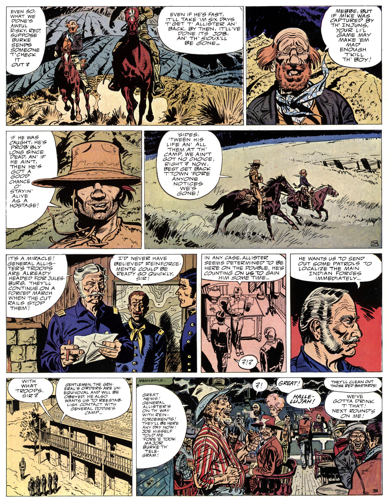Read online Epic Graphic Novel: Lieutenant Blueberry comic -  Issue #3 - 13