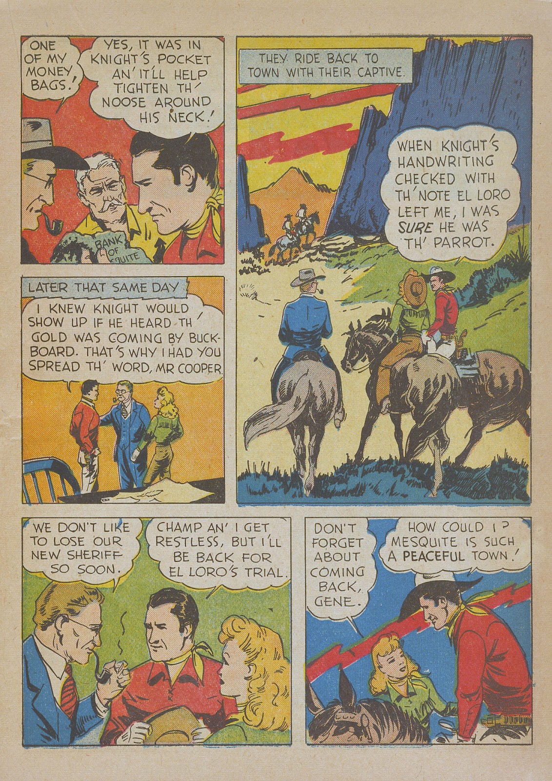 Gene Autry Comics issue 10 - Page 29