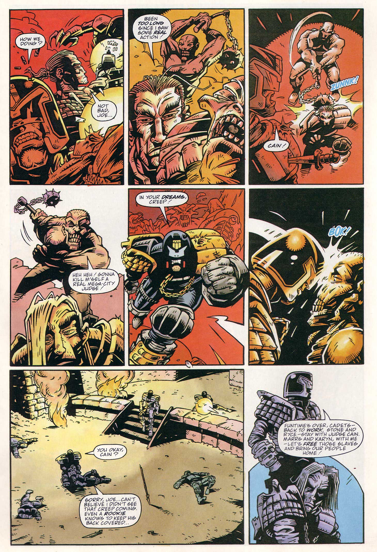 Read online Judge Dredd Lawman of the Future comic -  Issue #21 - 7