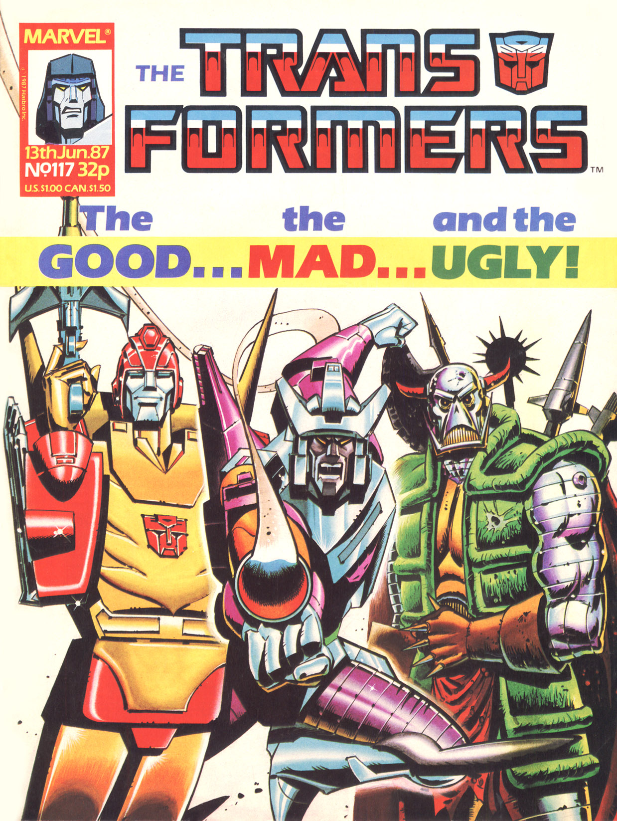 Read online The Transformers (UK) comic -  Issue #117 - 1