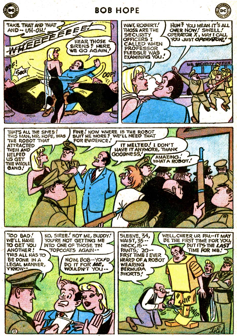 Read online The Adventures of Bob Hope comic -  Issue #50 - 31