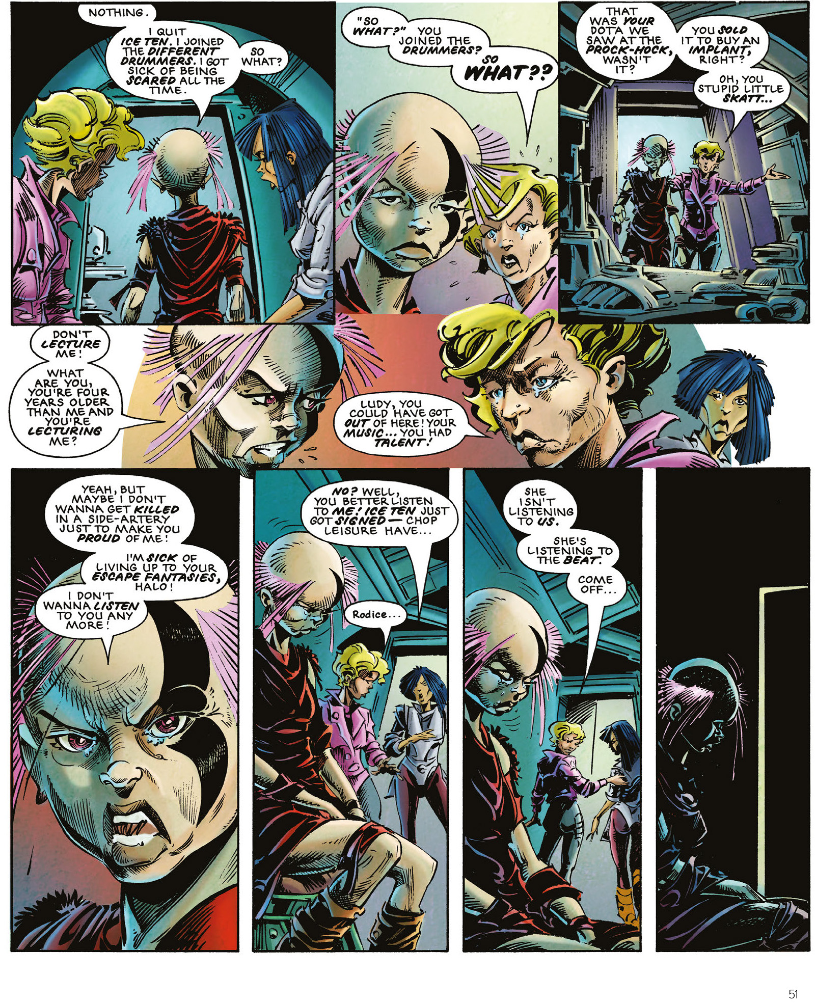 Read online The Ballad of Halo Jones: Full Colour Omnibus Edition comic -  Issue # TPB (Part 1) - 53