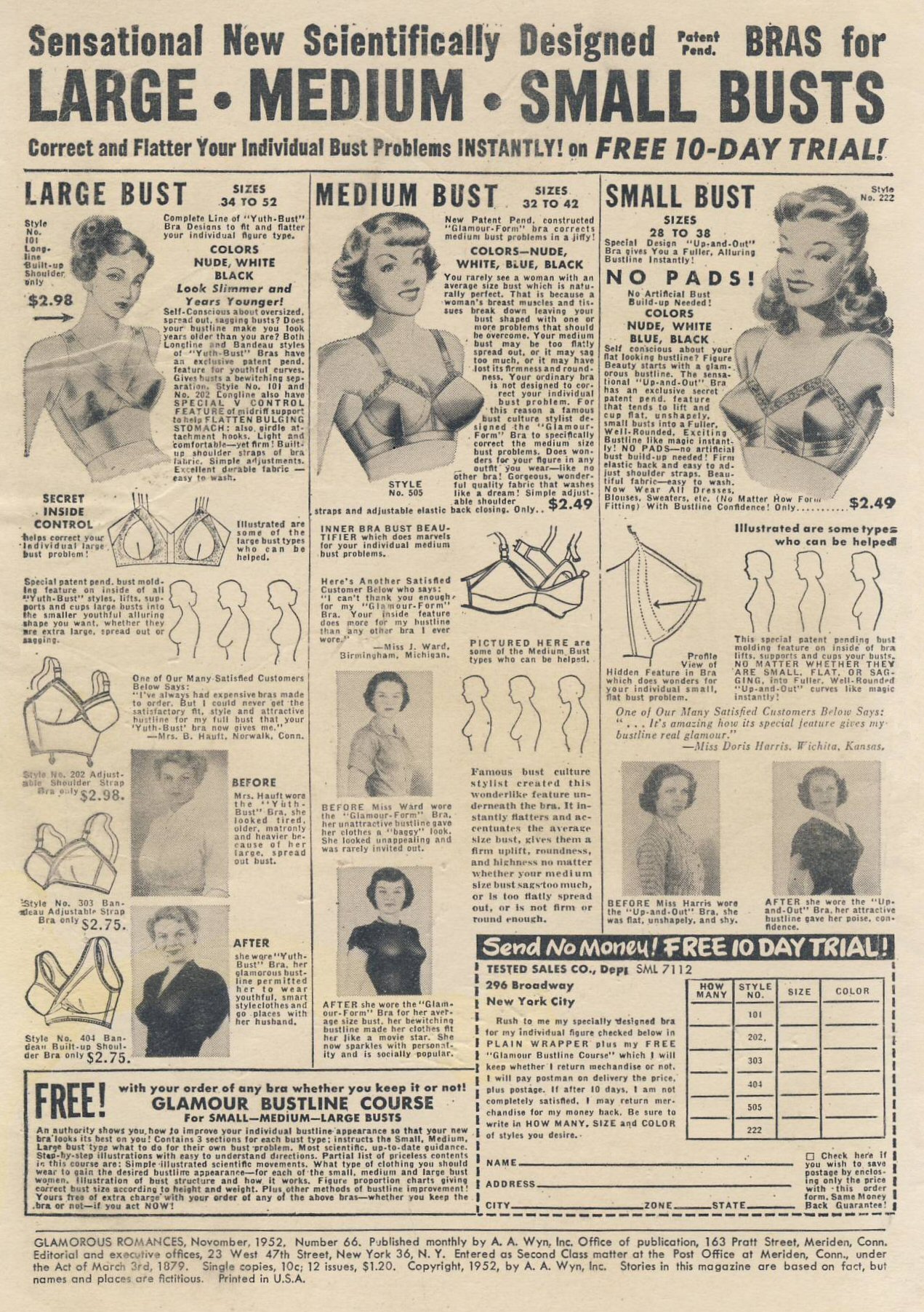 Read online Glamorous Romances comic -  Issue #66 - 2