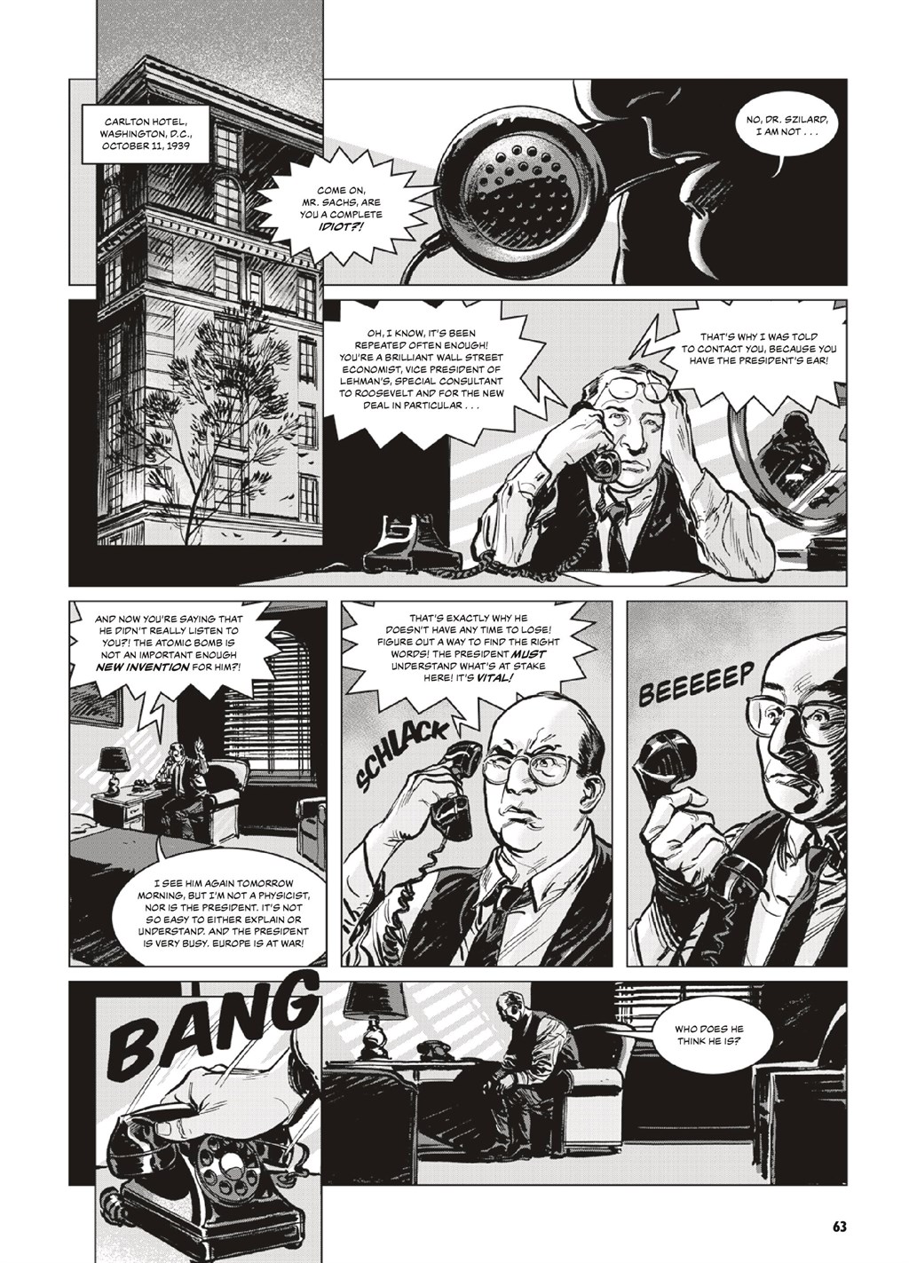 Read online The Bomb: The Weapon That Changed The World comic -  Issue # TPB (Part 1) - 65
