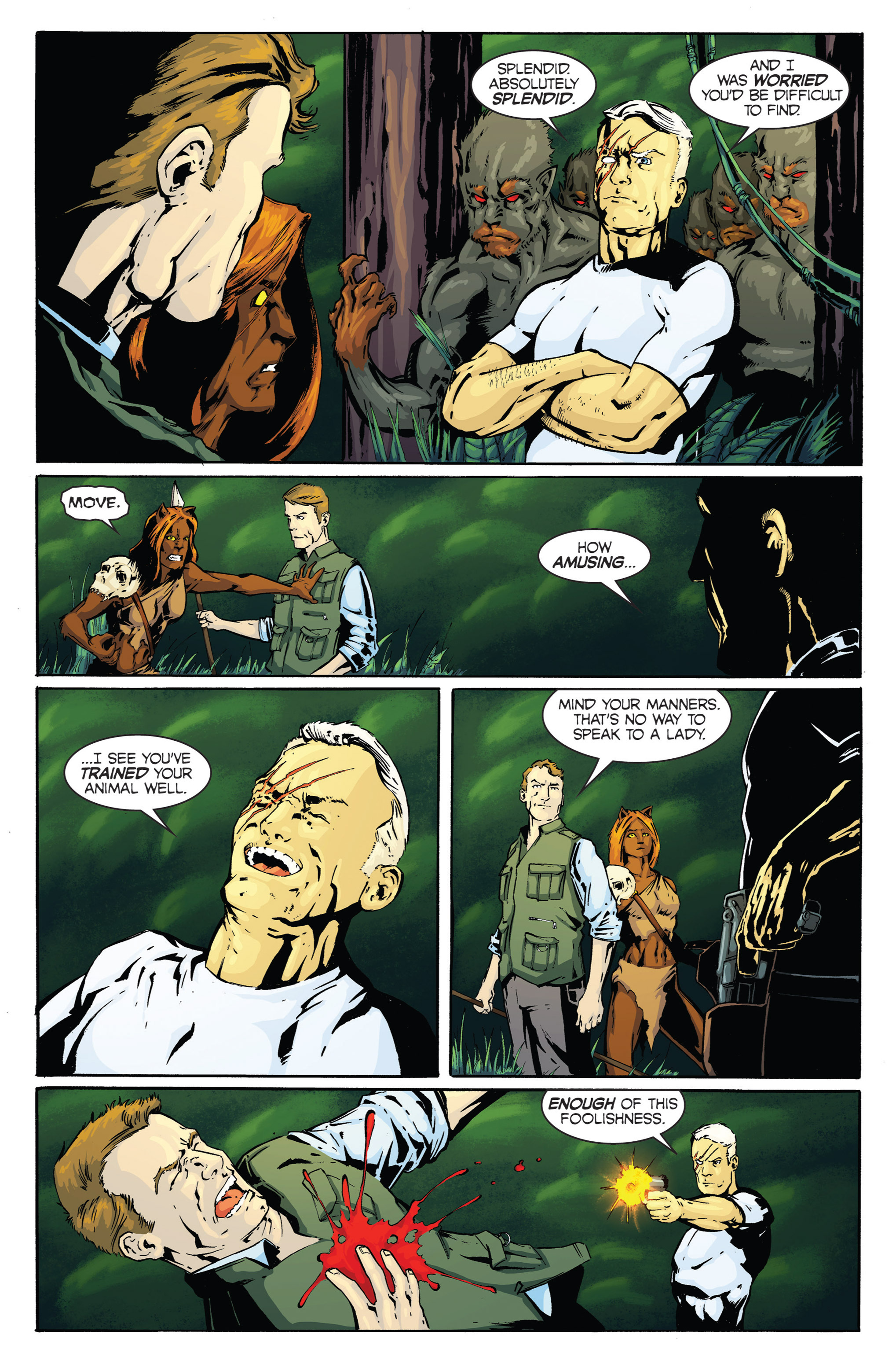 Read online The Army of Dr. Moreau comic -  Issue #6 - 16
