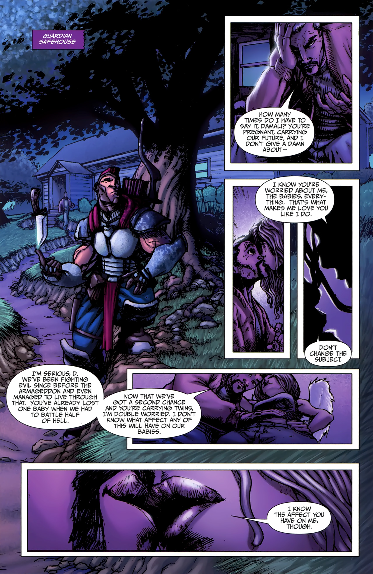 Read online L.A. Banks' Vampire Huntress: Dawn and Darkness comic -  Issue #2 - 15