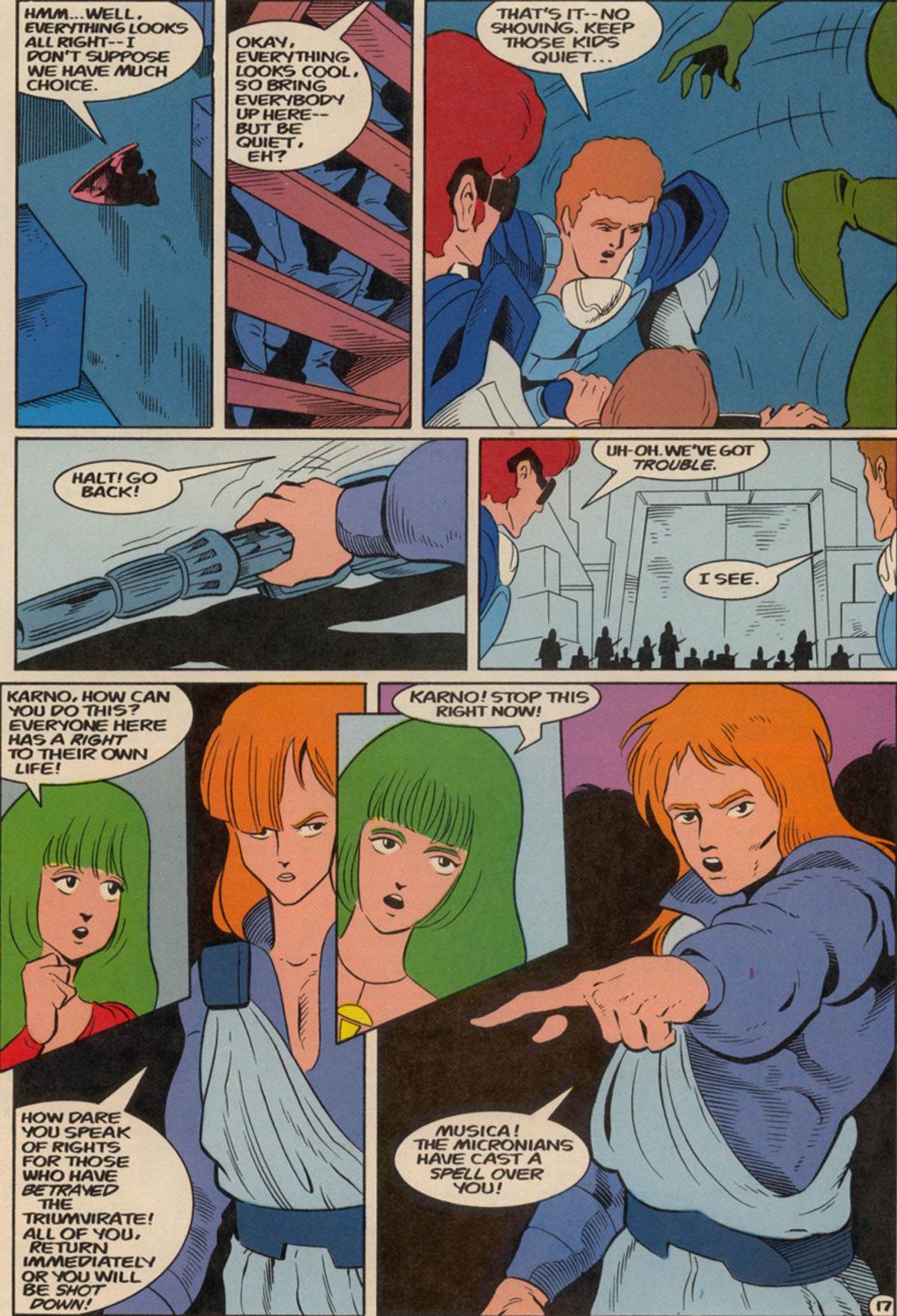 Read online Robotech Masters comic -  Issue #23 - 21