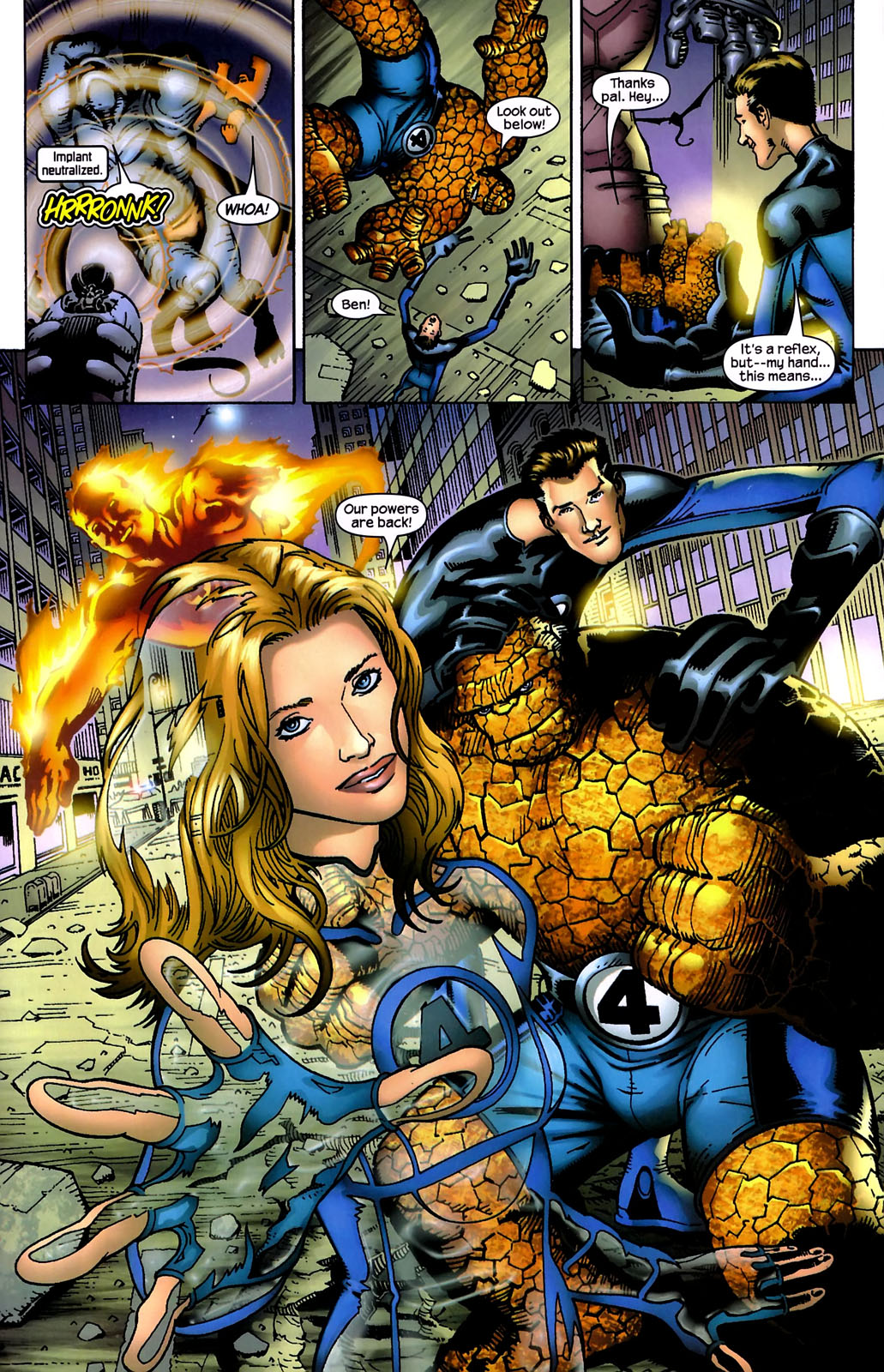 Read online Marvel Adventures Fantastic Four comic -  Issue #4 - 20