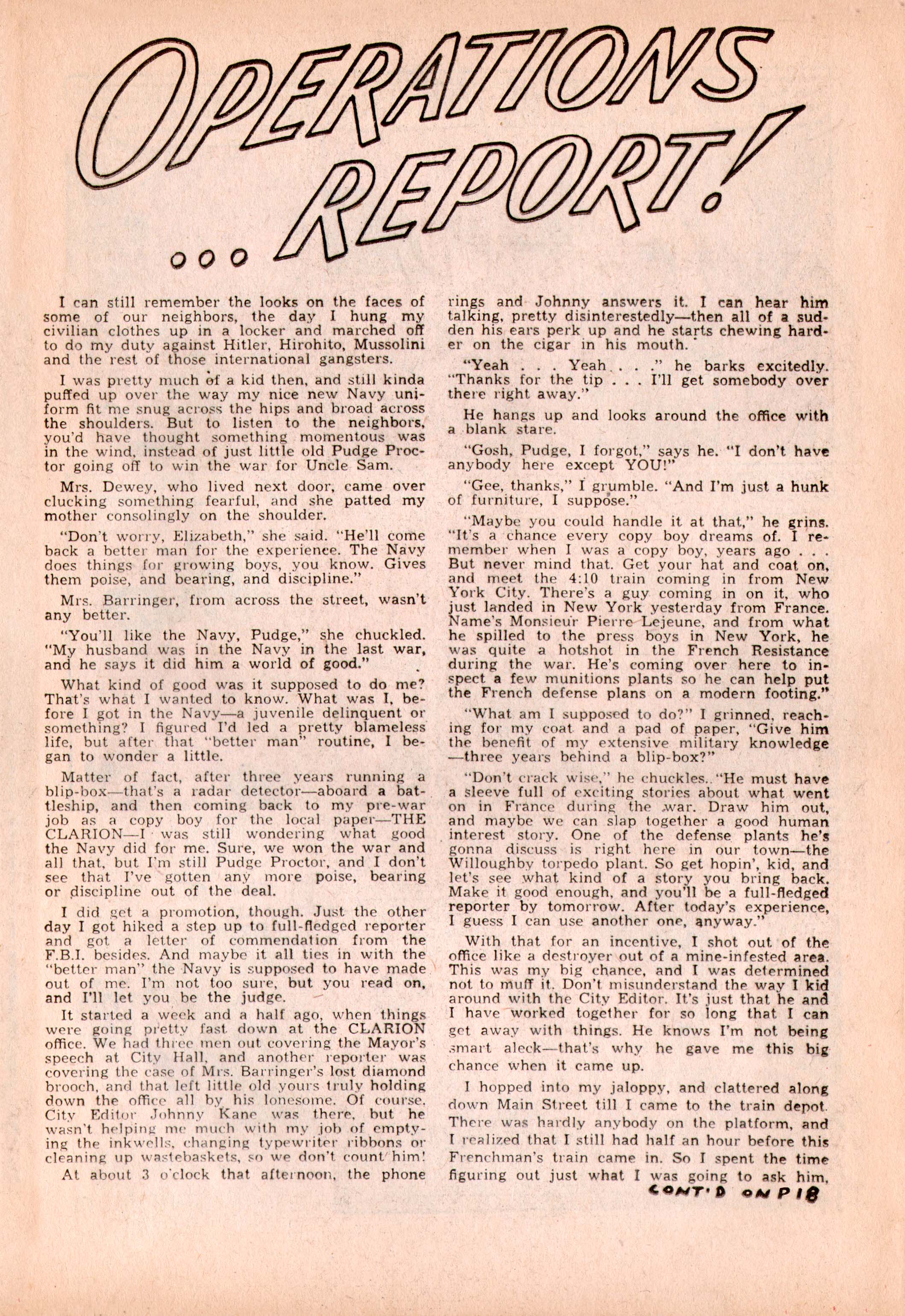Read online Men in Action (1957) comic -  Issue #5 - 13