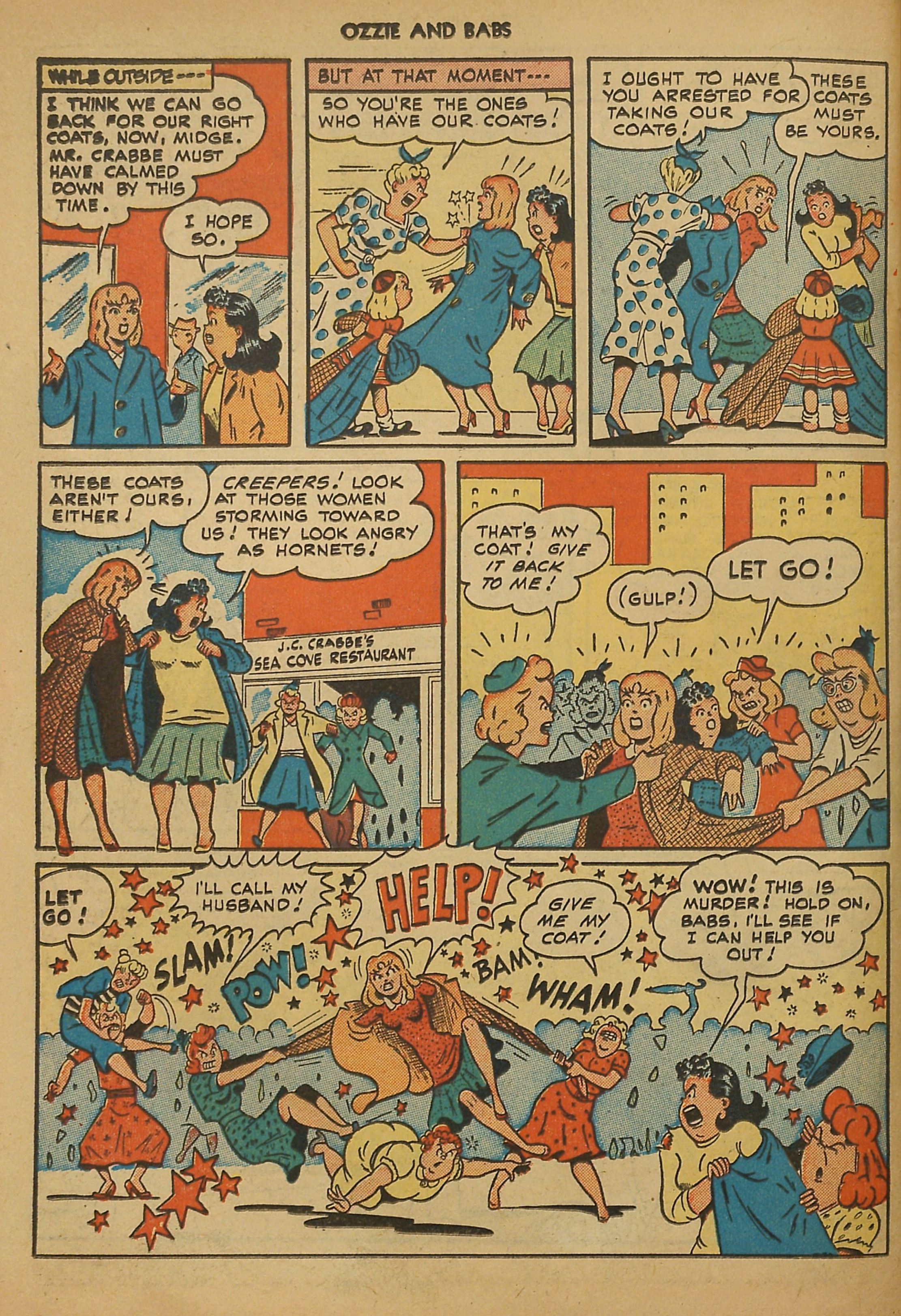 Read online Ozzie And Babs comic -  Issue #6 - 30