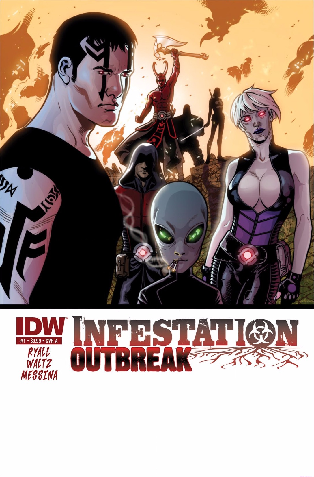 Read online Infestation: Outbreak comic -  Issue #1 - 1