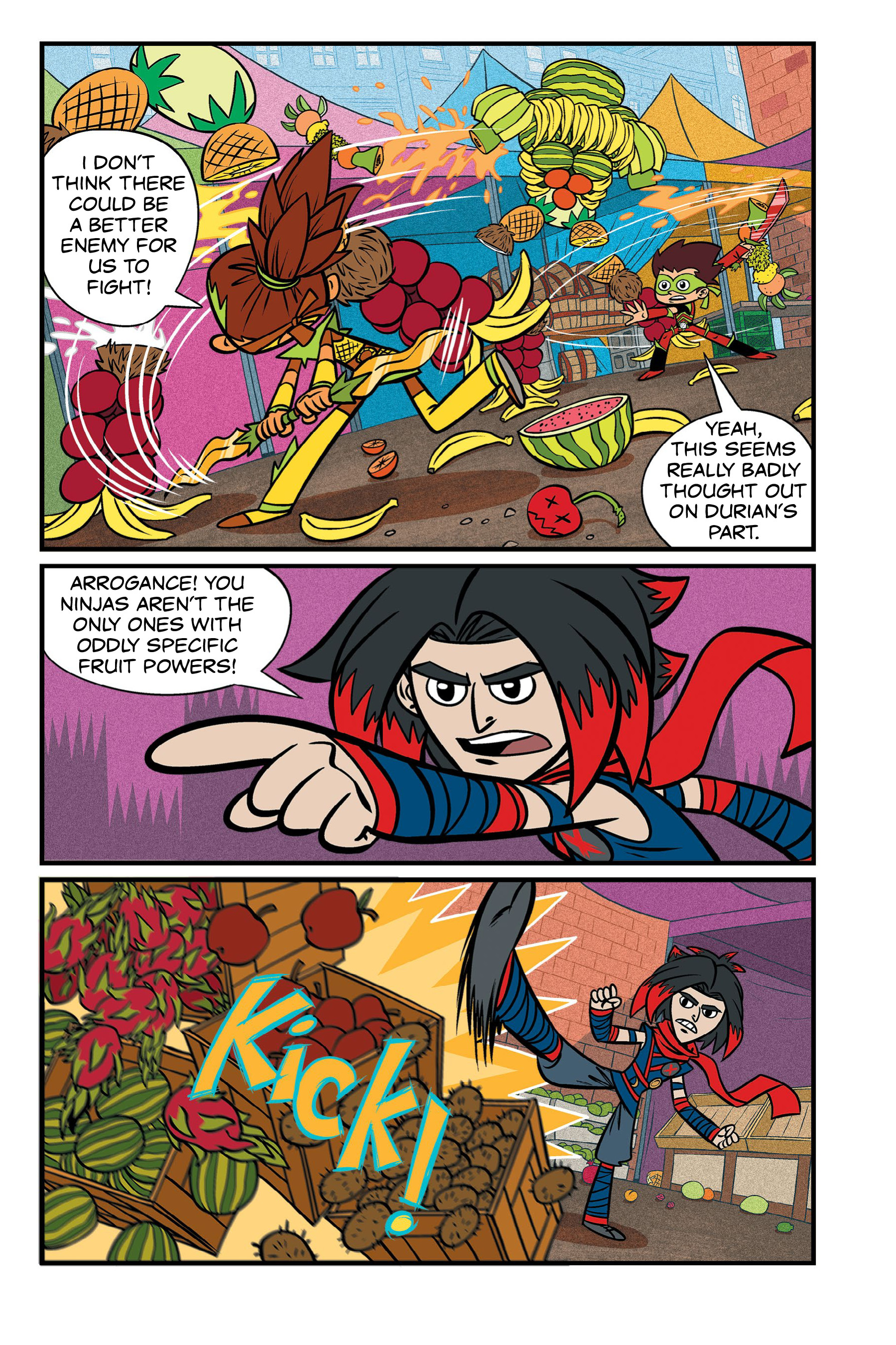Read online Fruit Ninja: Frenzy Force comic -  Issue # TPB - 45