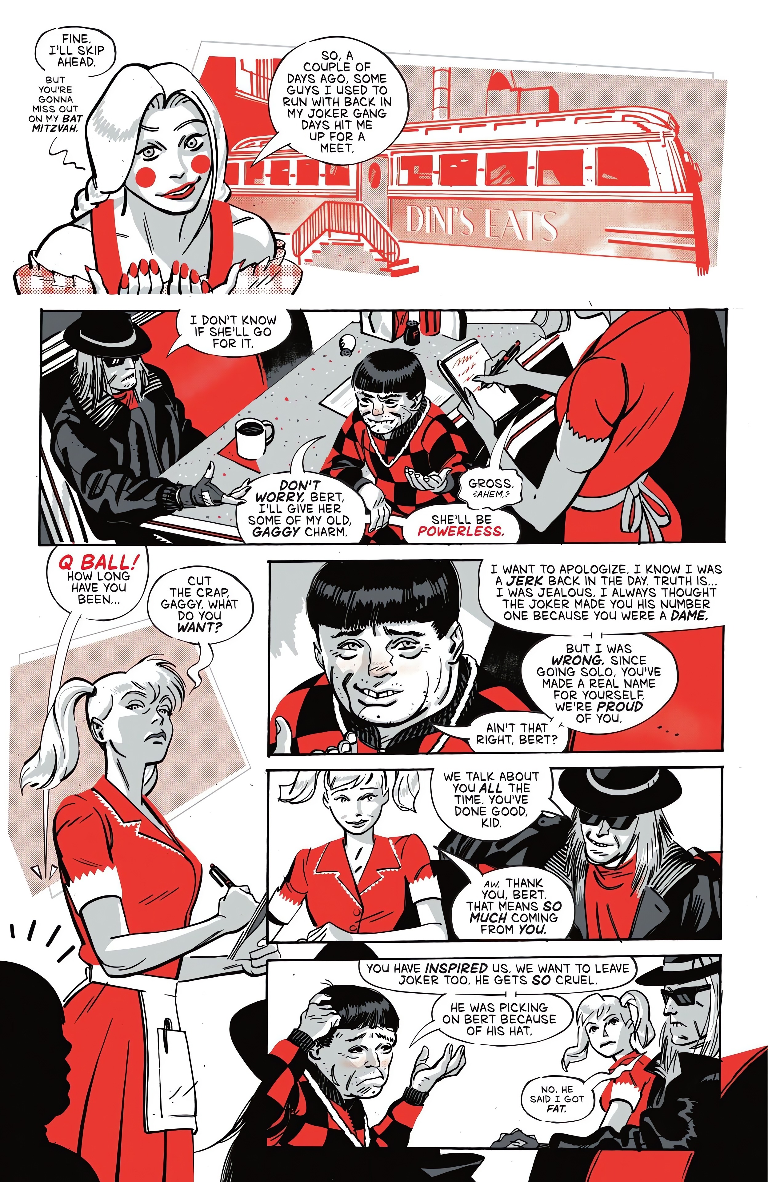 Read online Harley Quinn: Black   White   Redder comic -  Issue #1 - 31